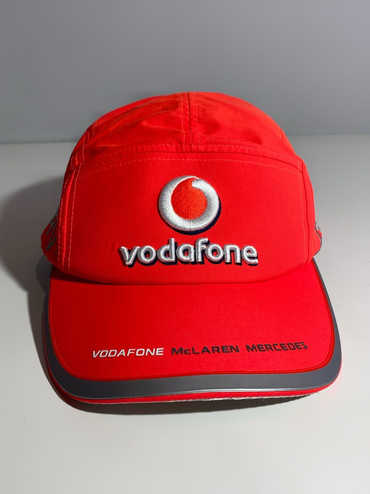 Mercedes-Benz Vintage Vodafone McLaren Mercedes 5 panel Cap Size ONE SIZE - 4 Thumbnail