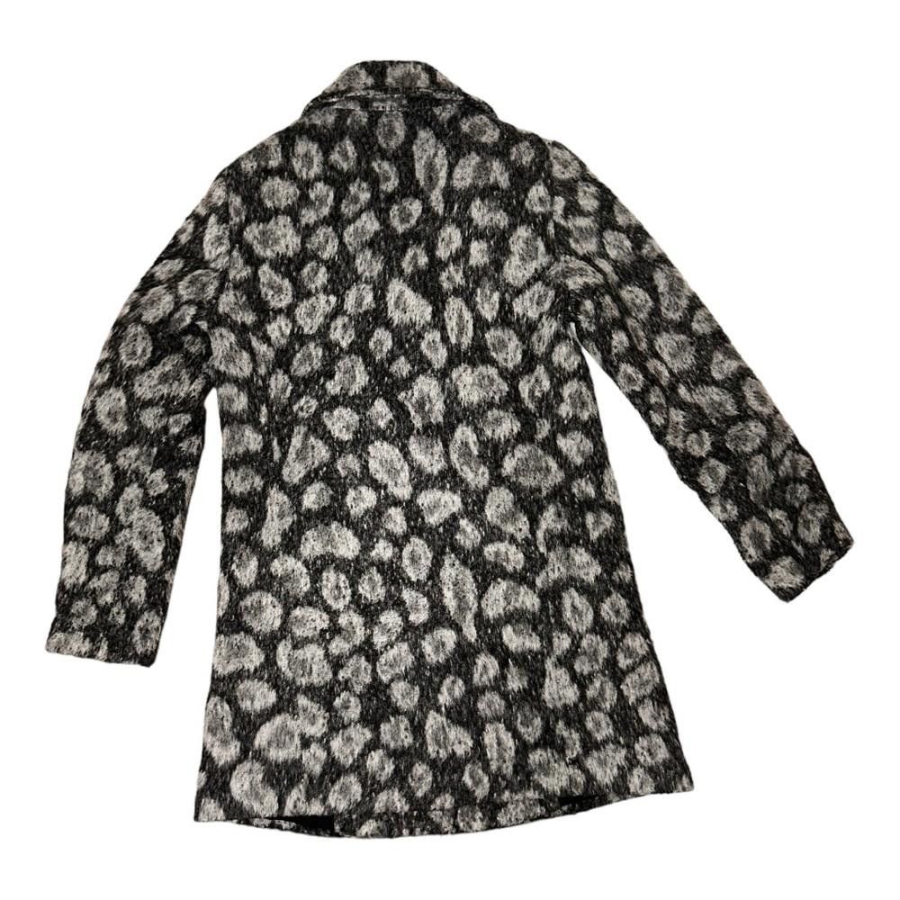 Designer LOFT l Wool Blend Leopard Print Coat XS Size XS / US 0-2 / IT 36-38 - 3 Thumbnail
