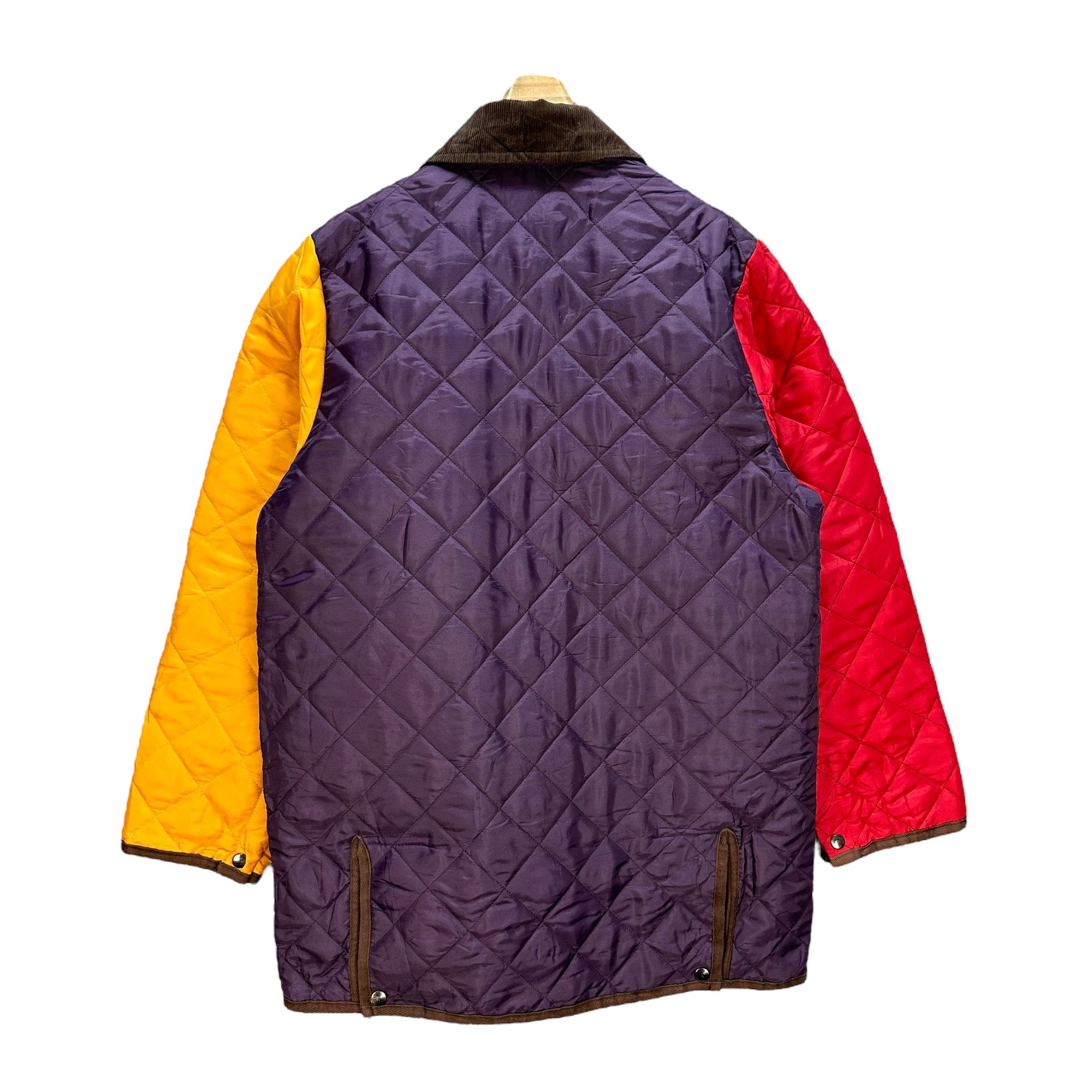 Mackintosh MACKINTOSH X SHIPS Multicolored Quilted Jacket #A56-1289 Size US L / EU 52-54 / 3 - 11 Thumbnail