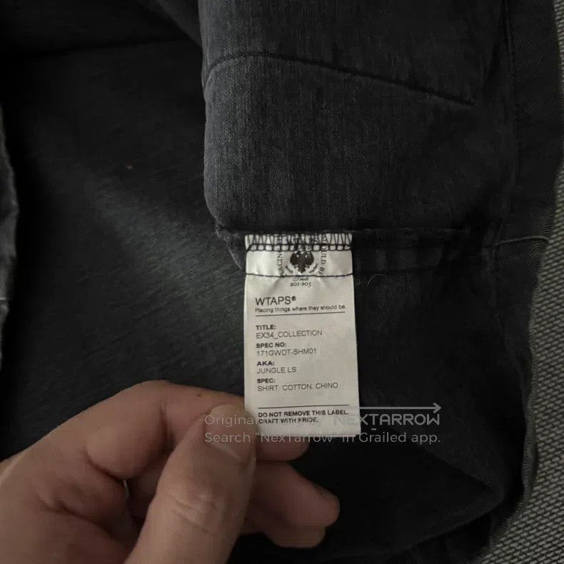 Wtaps Wtaps Black Washed Four-Patch Jacket Size US L / EU 52-54 / 3 - 8 Thumbnail