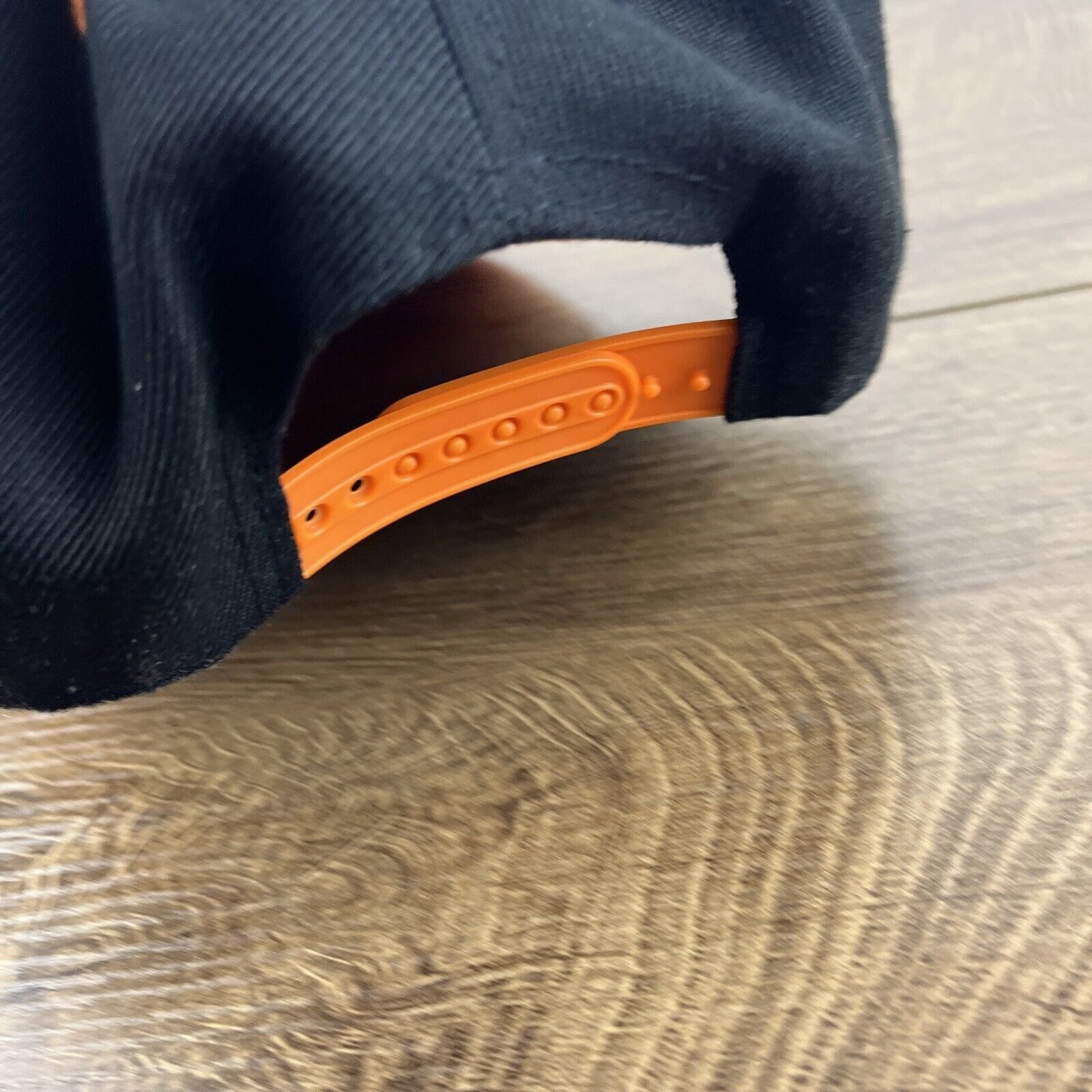 Other Black Orange Baseball Hat Adjustable Adult Size Hat Black Ca Size ONE SIZE - 9 Thumbnail