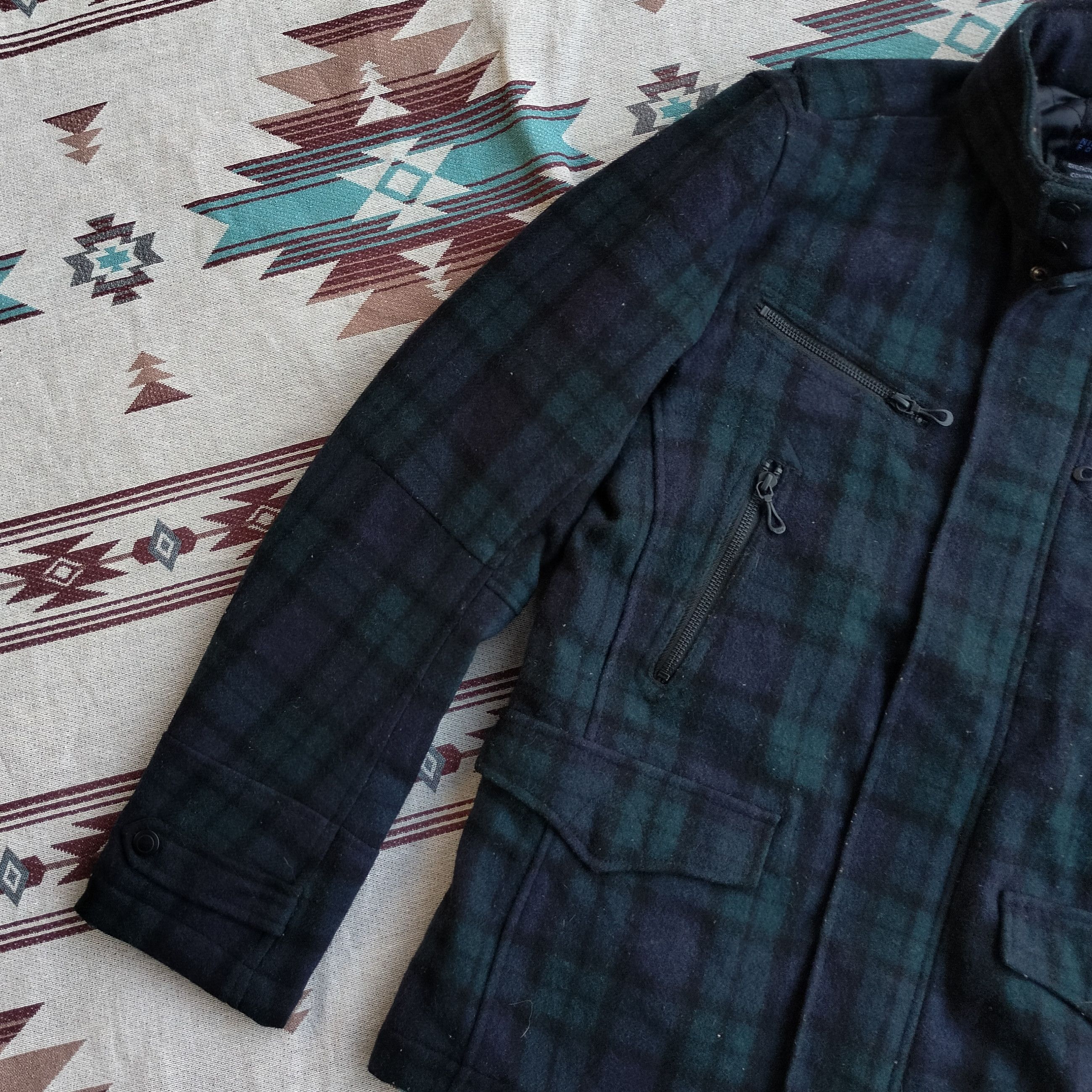 Nicole Club Nicole Club For Men japan plaid wool jacket Size US M / EU 48-50 / 2 - 4 Thumbnail
