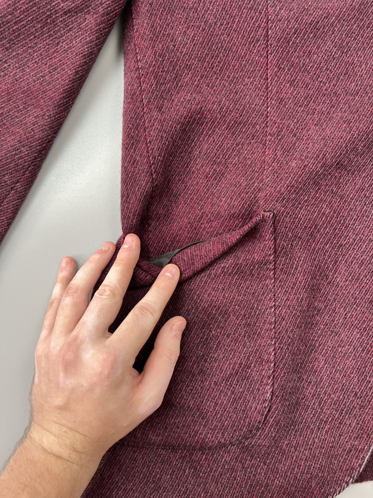 Boglioli Boglioli Garment Dyed Cashmere K. Jacket Blazer (Y0512) Size 42R - 4 Thumbnail