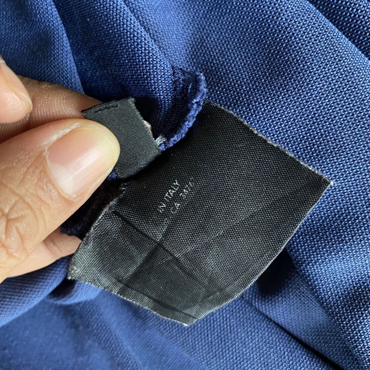 Prada PRADA Navy Short Sleeve Zip Shirt Size US M / EU 48-50 / 2 - 10 Thumbnail