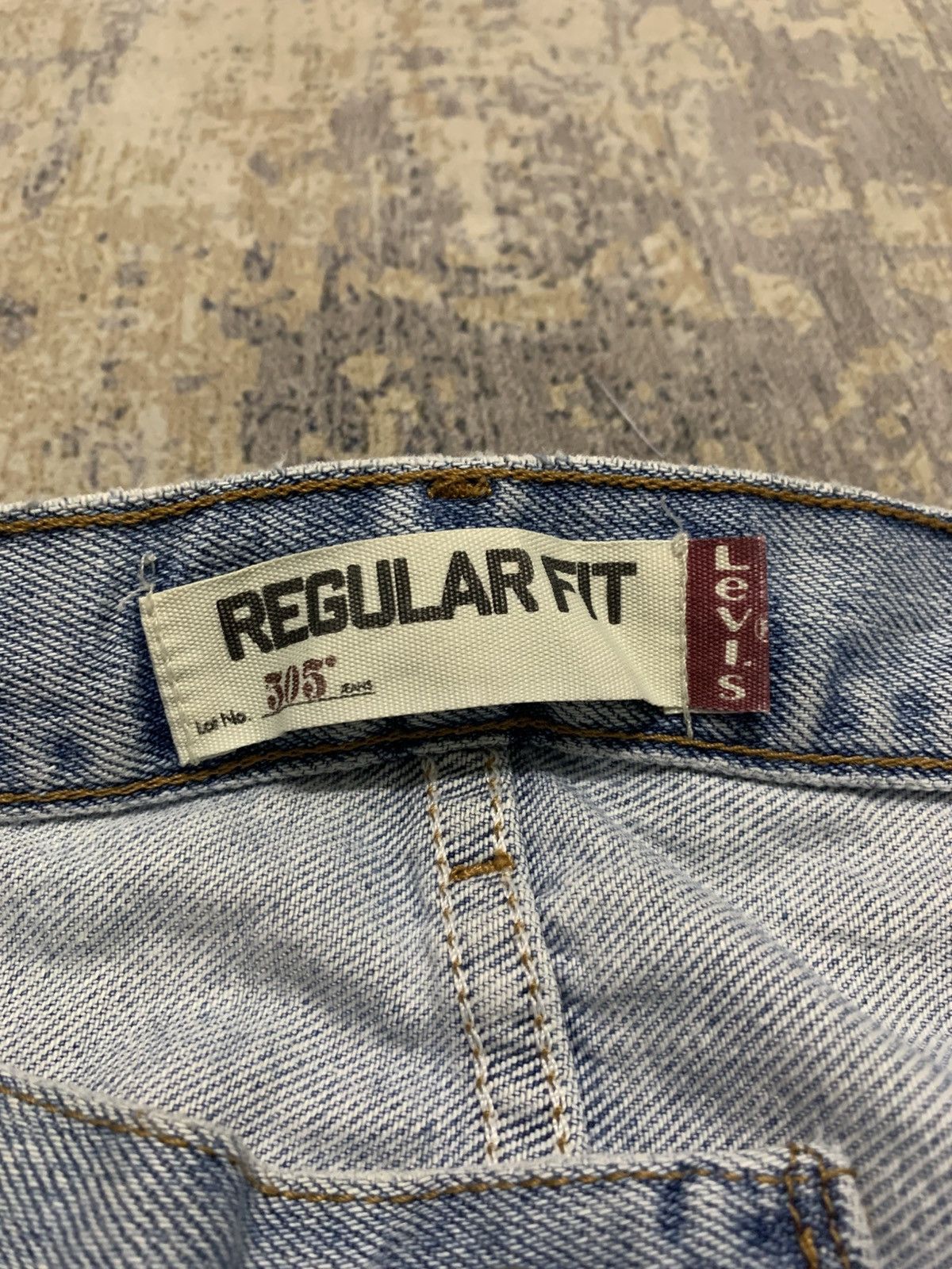 Levi's Vintage 90s Levi's 505 Regular Fit Distressed Denim 36x32.5 Size US 36 / EU 52 - 12 Thumbnail