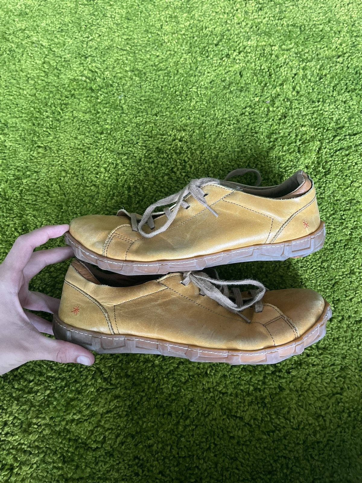 Designer The Art Company avant garde leather shoes Size US 11 / EU 44 - 4 Thumbnail