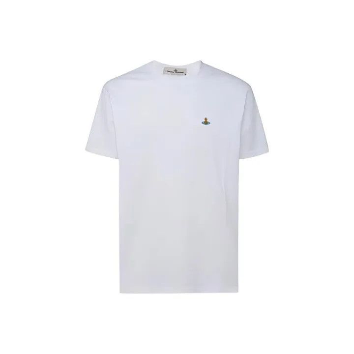Vivienne Westwood Vivienne Westwood White Short Sleeve T-Shirt 0079 Size US S / EU 44-46 / 1 - 1 Thumbnail