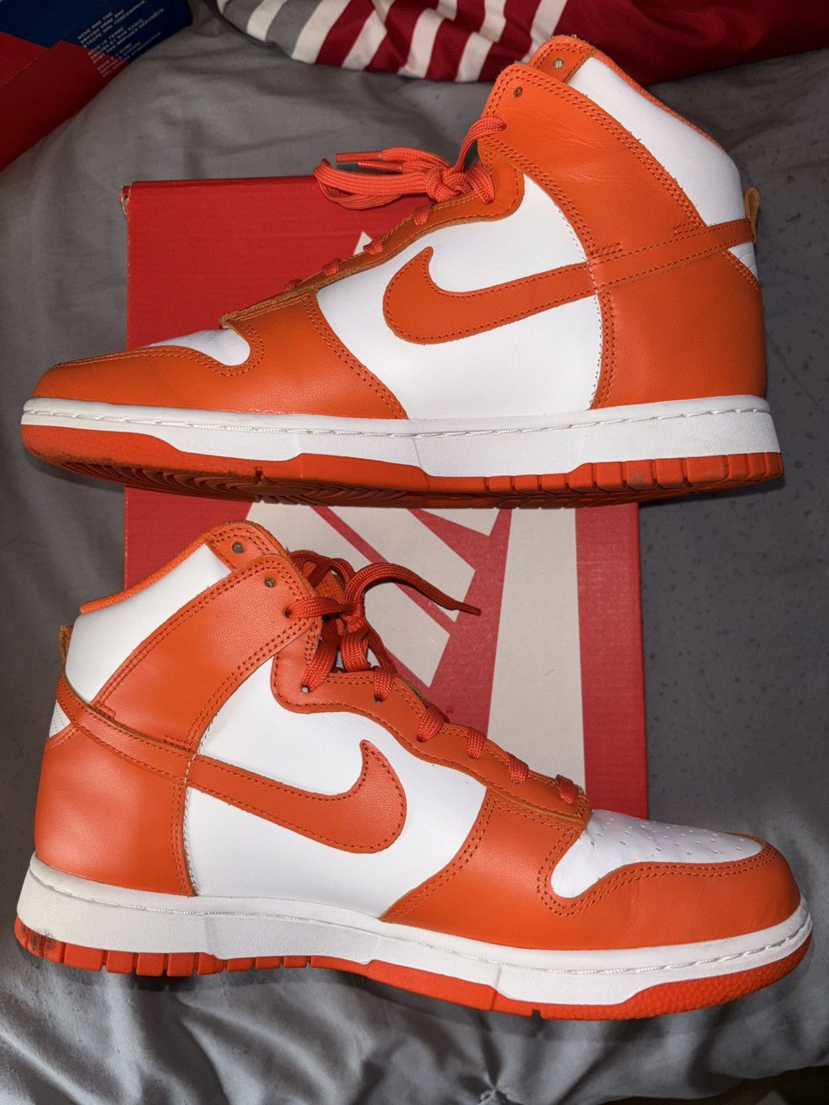 Nike Nike Dunk High Syracuse (Orange) Size US 9 / EU 42 - 2 Thumbnail