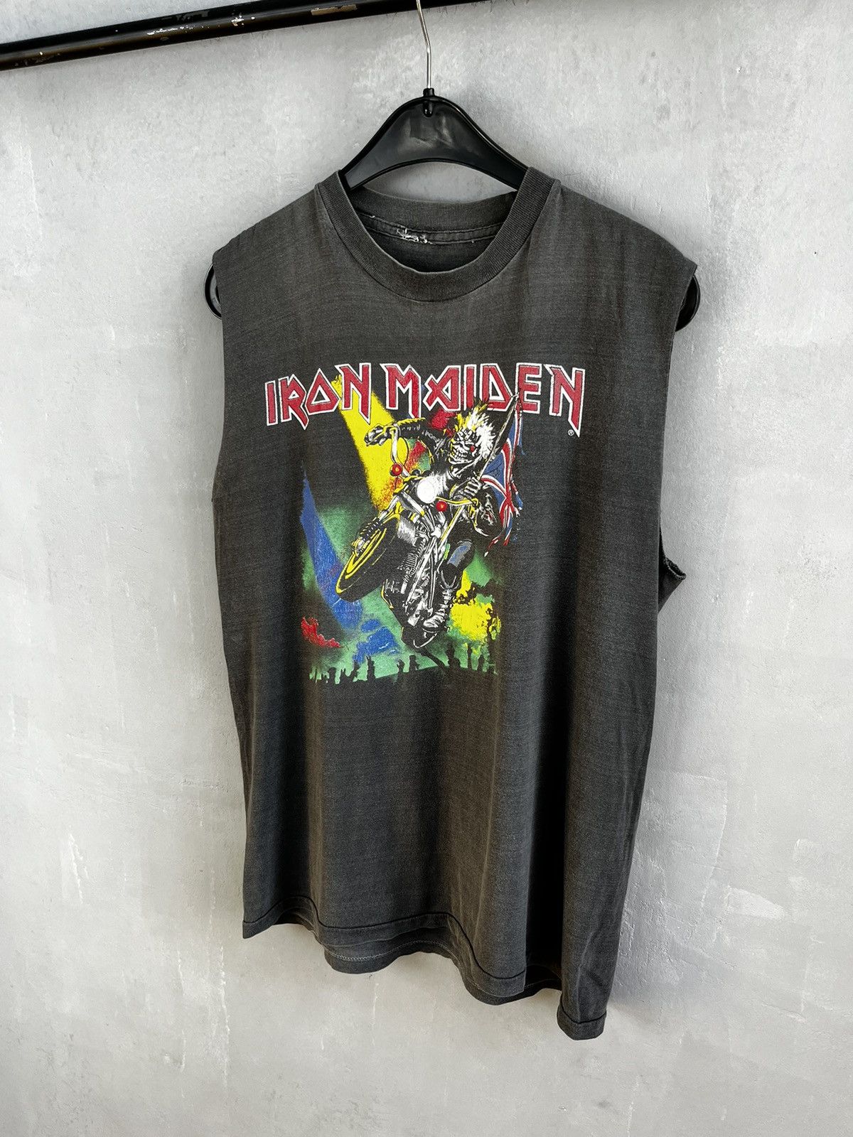 Band Tees × Iron Maiden Vintage 1989 Iron Maiden Maiden England vintage Size US L / EU 52-54 / 3 - 1 Thumbnail