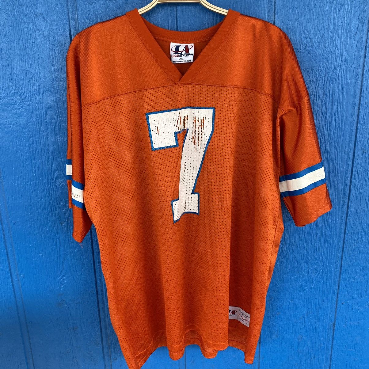 Logo Athletic Vintage Jersey John Elway #7 Denver Broncos Mens XL Size US XL / EU 56 / 4 - 1 Thumbnail