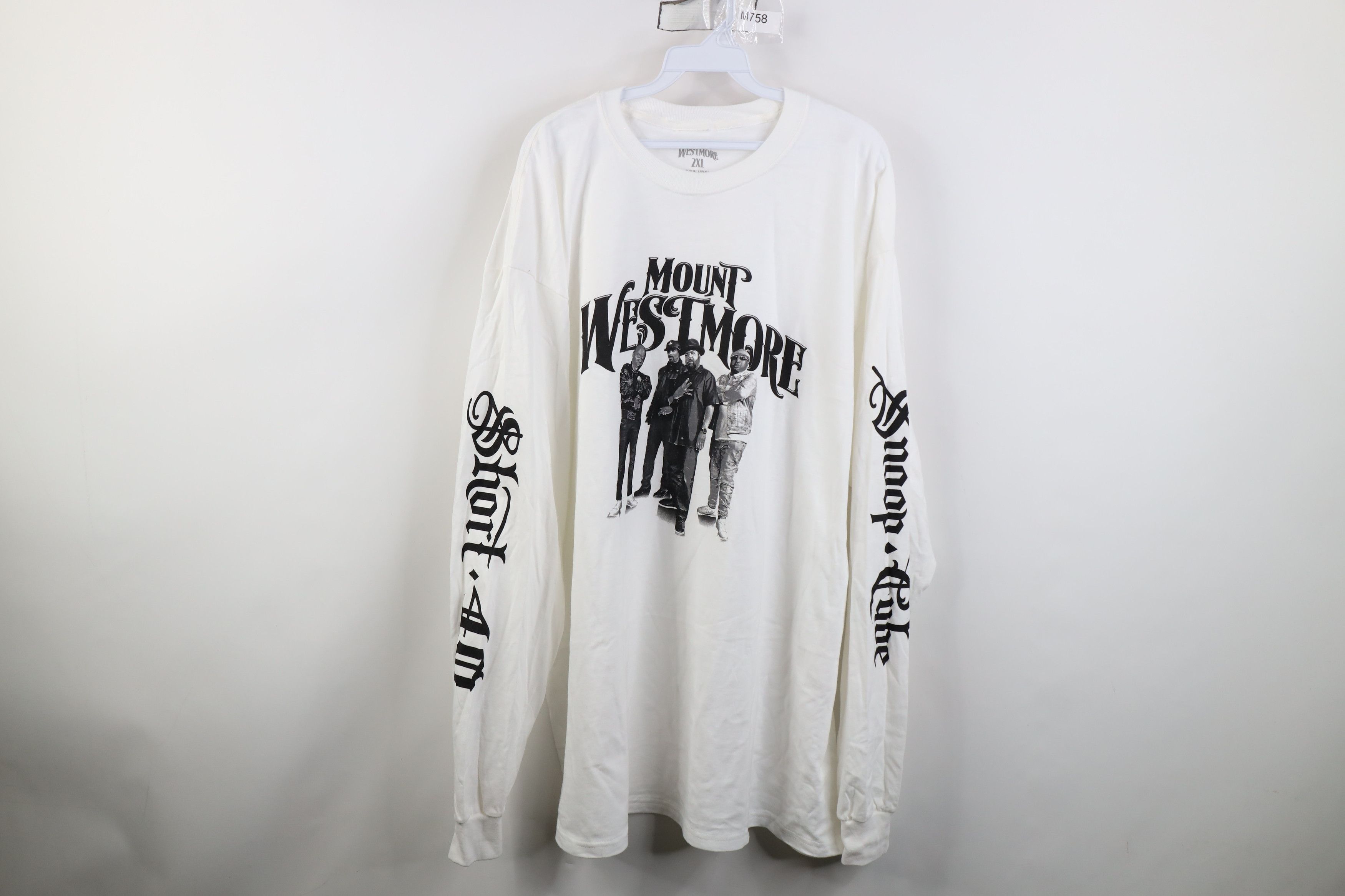 Vintage Vintage Y2K E-40 Snoop Dogg Ice Cube Long Sleeve Tee T-Shirt Size US XXL / EU 58 / 5 - 1 Thumbnail