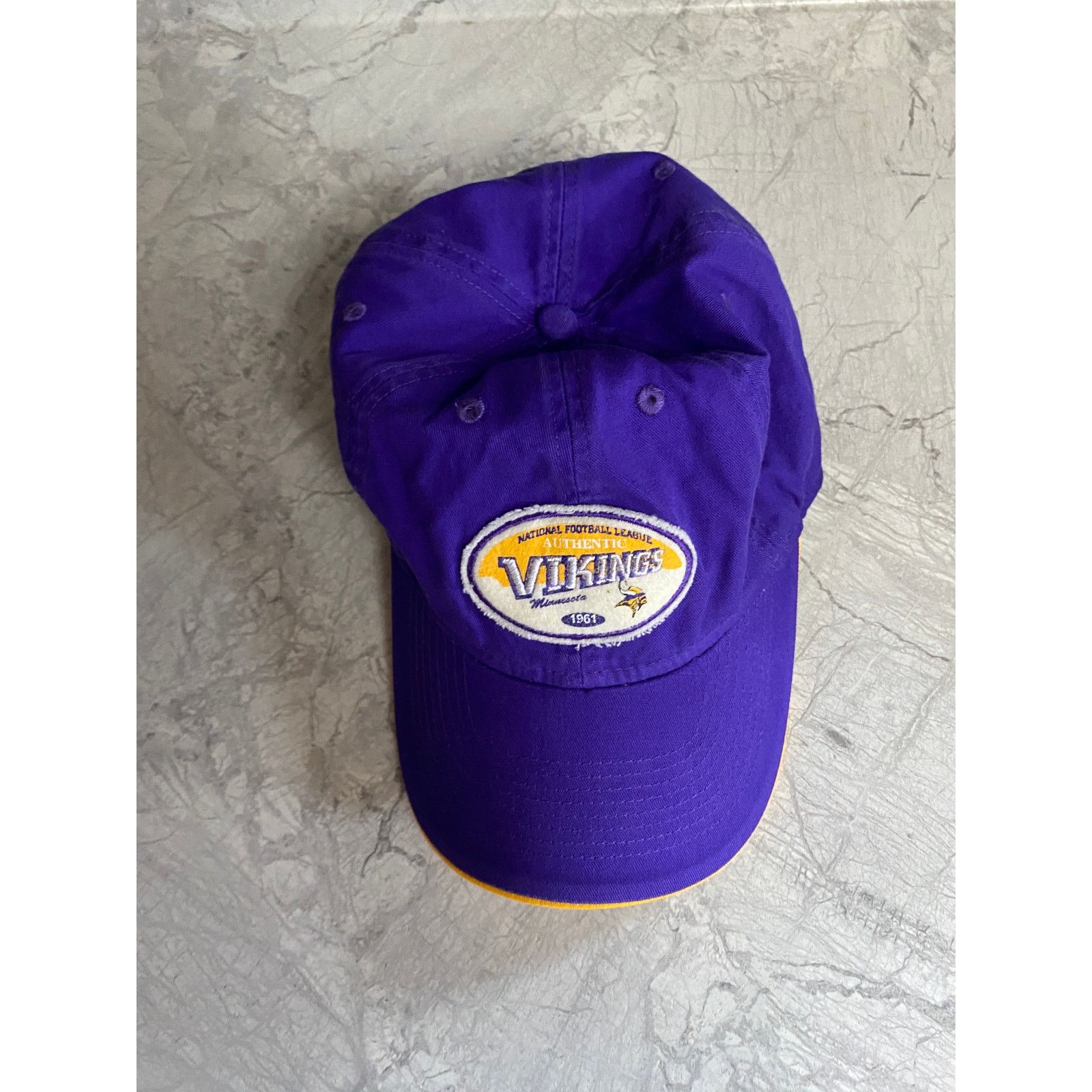 Reebok Minnesota Vikings Strapback Adjustable Baseball Hat Size ONE SIZE - 4 Thumbnail