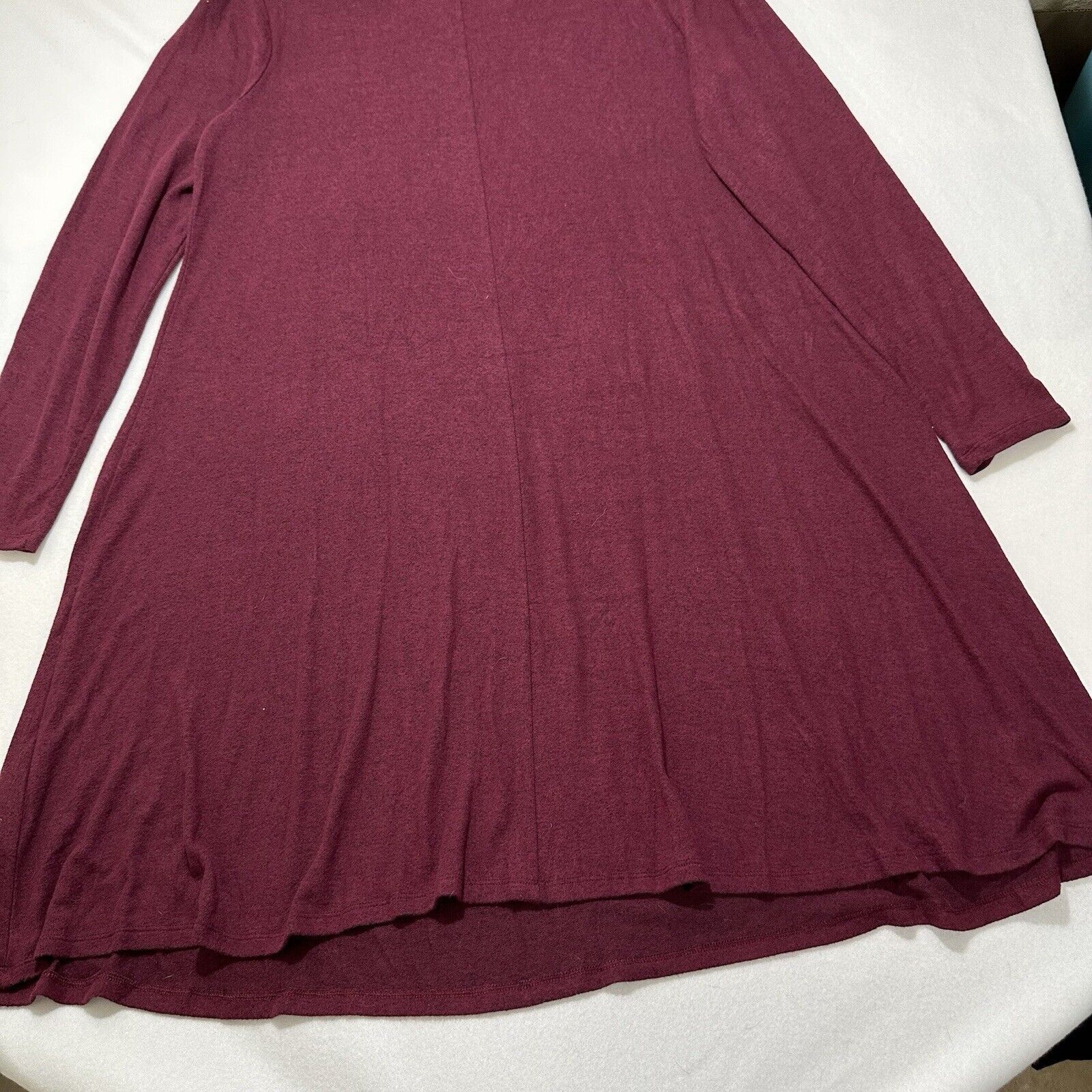Old Navy Old Navy XL Tall Sweater Dress Long Sleeve A-Line Burgundy Size XL / US 12-14 / IT 48-50 - 12 Thumbnail