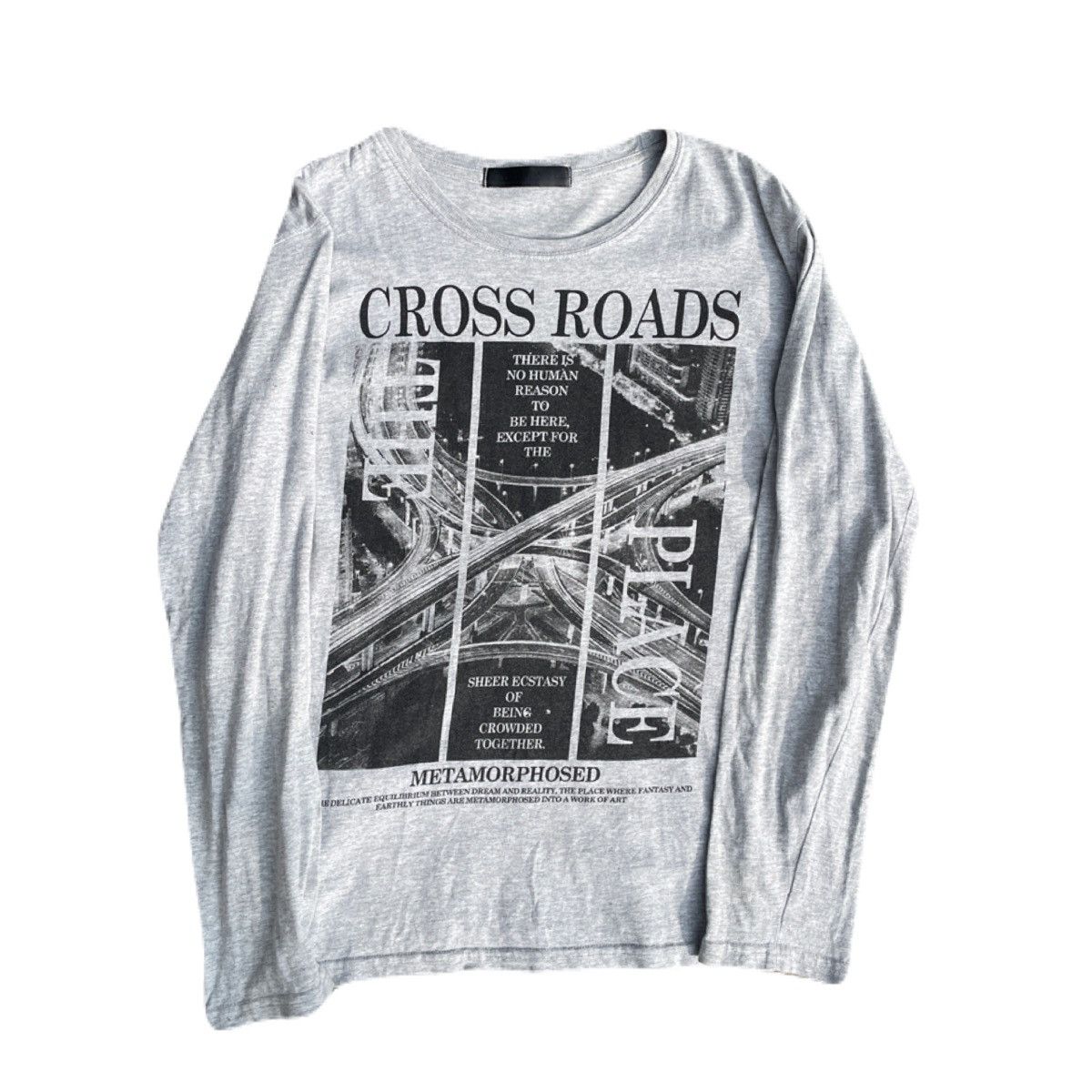 If Six Was Nine 2000s Japanese archive Vkei Poem Long Sleeve Tee Y2K Size US S / EU 44-46 / 1 - 2 Thumbnail