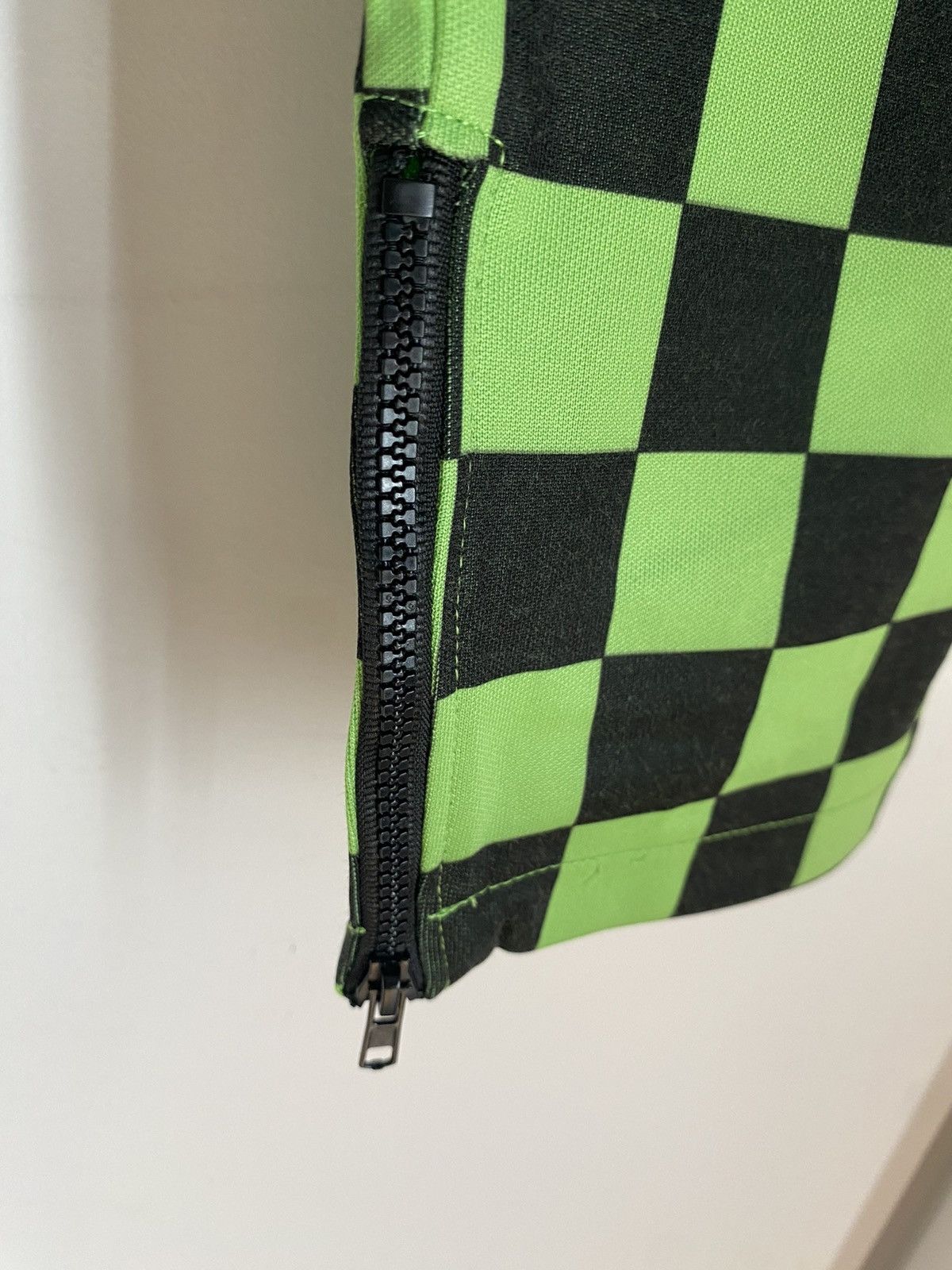Other Lost General Green Black Checked Pants Joggers L Size US 36 / EU 52 - 3 Thumbnail