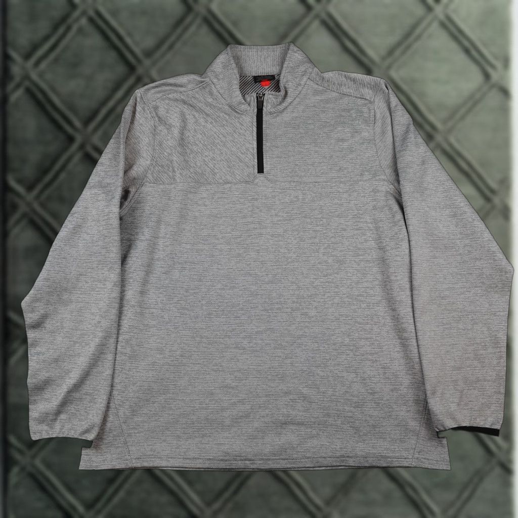 Oakley Oakley Pullover Mens Large Gray 1/4 Zip O Hydrolix Performance Golf Athletic Shirt Size US L / EU 52-54 / 3 - 1 Thumbnail