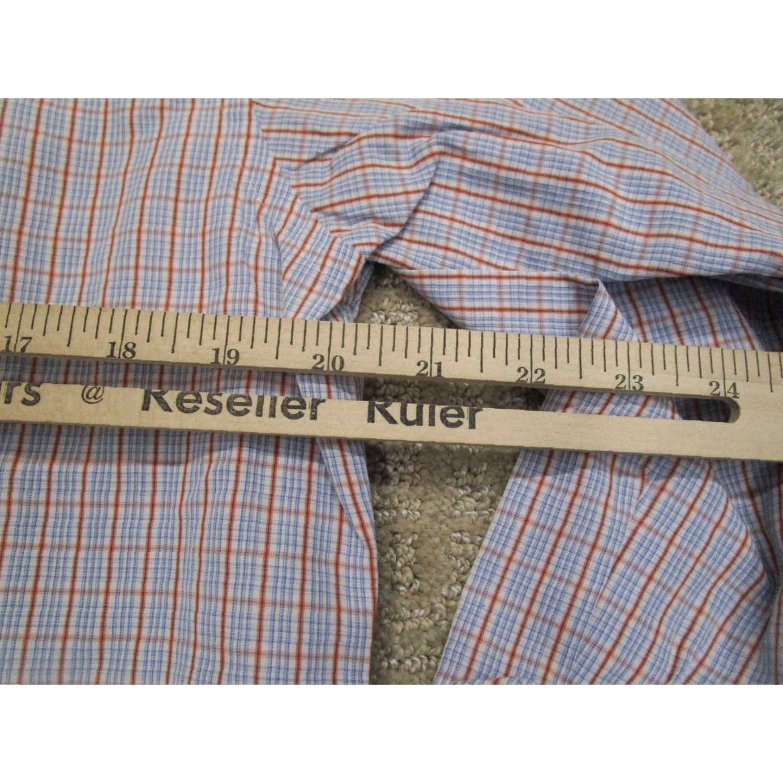 Brooks Brothers Brooks Brothers Shirt Mens 15 32 Blue White Long Sleeve Button-Up Cutaway Plaid USA 90s Vintage cardigan? Size US M / EU 48-50 / 2 - 5 Thumbnail