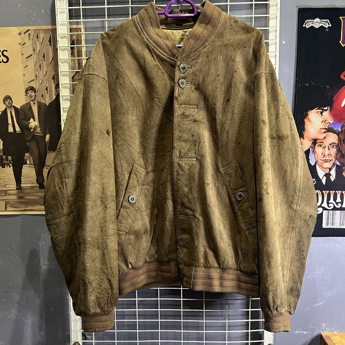 Japanese Brand × PPFM “PPFM” VINTAGE LEATHER JACKET Size US L / EU 52-54 / 3 - 1 Thumbnail