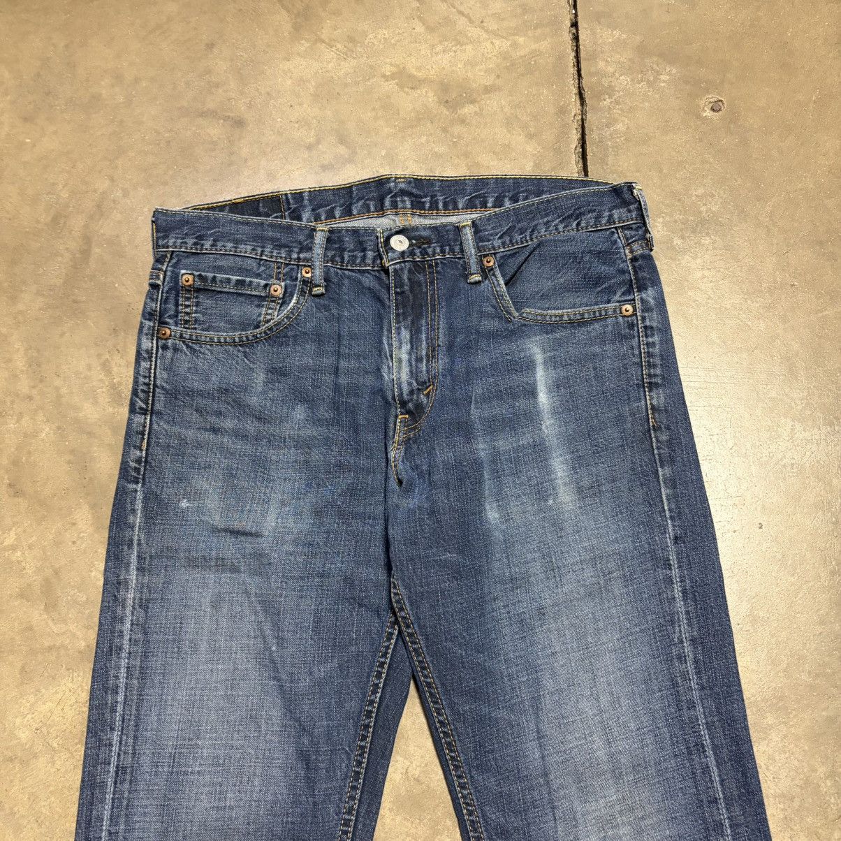 Levi's Vintage Levis 527 Low Rise Bootcut Denim Jeans Grunge Punk Size US 30 / EU 46 - 6 Thumbnail
