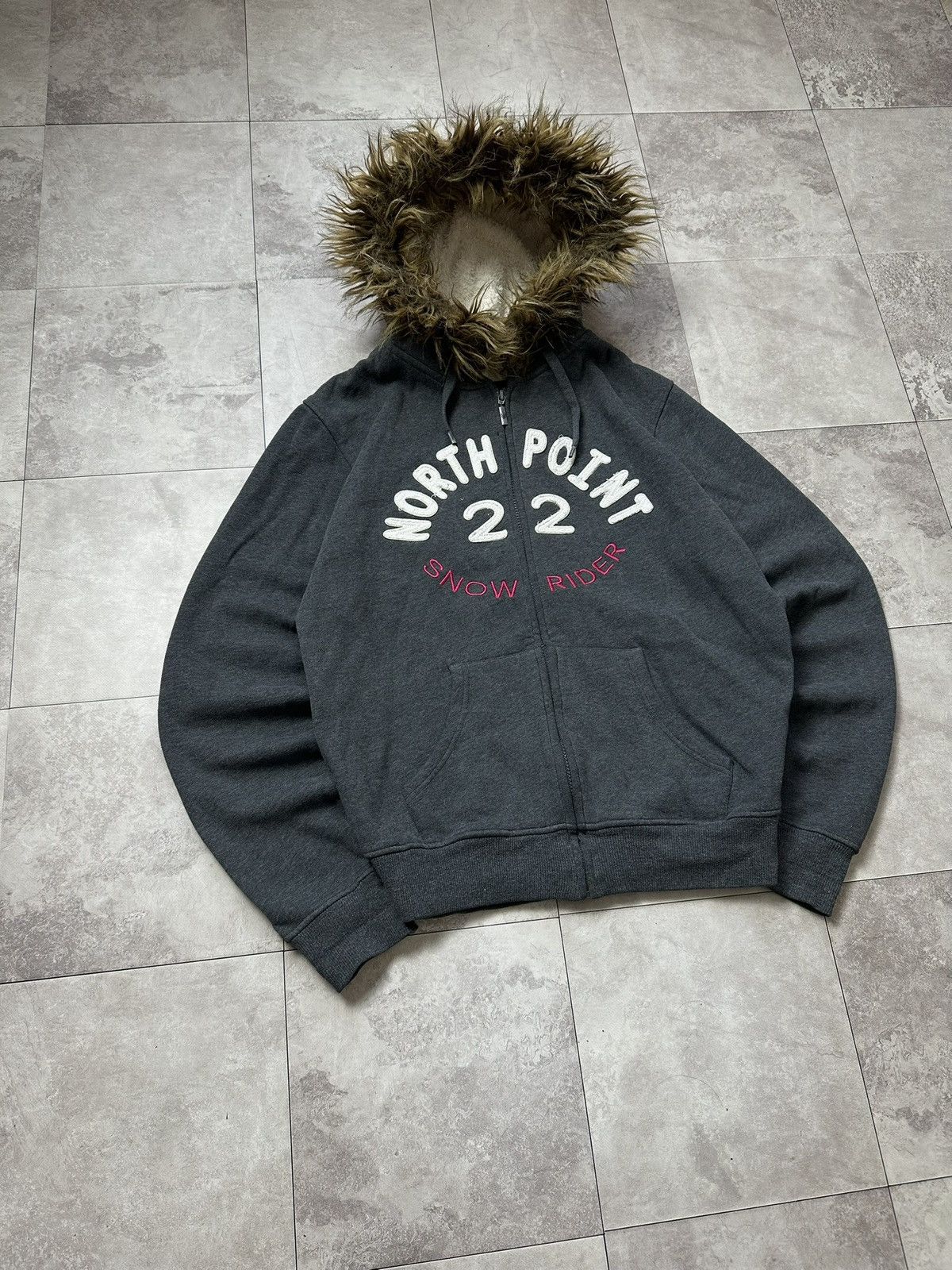 Hysteric Glamour × If Six Was Nine × Le Grande Bleu (L.G.B.) Vintage LGB If Six Was Nine Style Faux Fur Zip Hoodie Jacket Size US XL / EU 56 / 4 - 2 Thumbnail