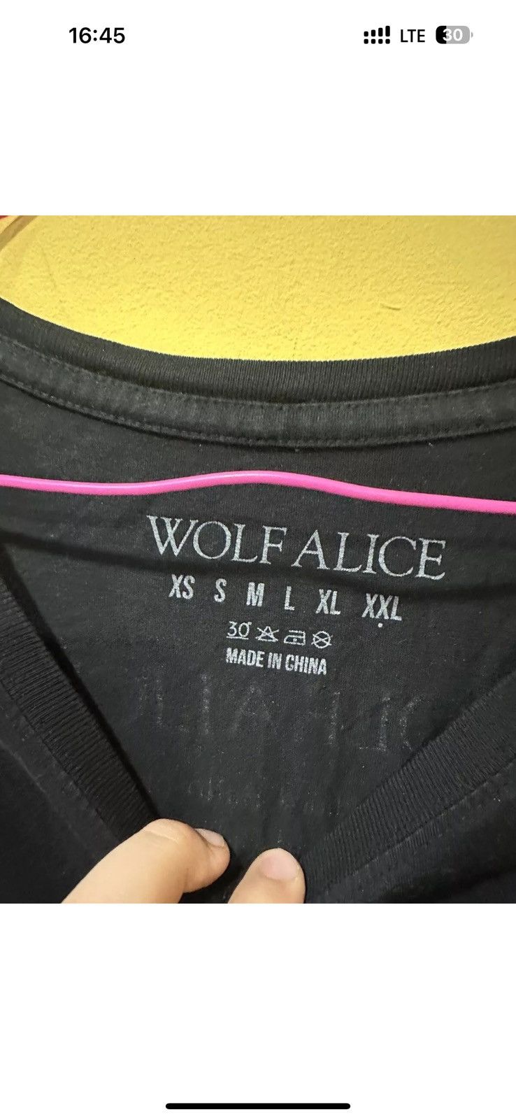 Other Wolf Alice Shirt Mens Black 2022 Tour Concert Band Weekend Size US L / EU 52-54 / 3 - 3 Thumbnail