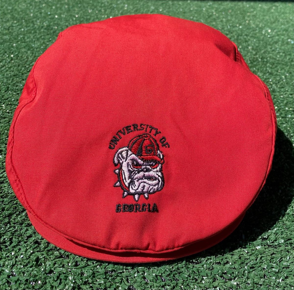 Vintage 80’s University Of Georgia Bulldogs UGA Newsboy Snapback Hat Size ONE SIZE - 3 Thumbnail