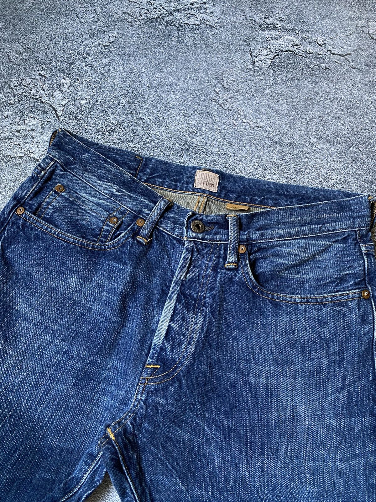 Indigofera Indgofera Denim Cotton Style Ray Jeans Pants 31/34 Size US 31 - 3 Thumbnail
