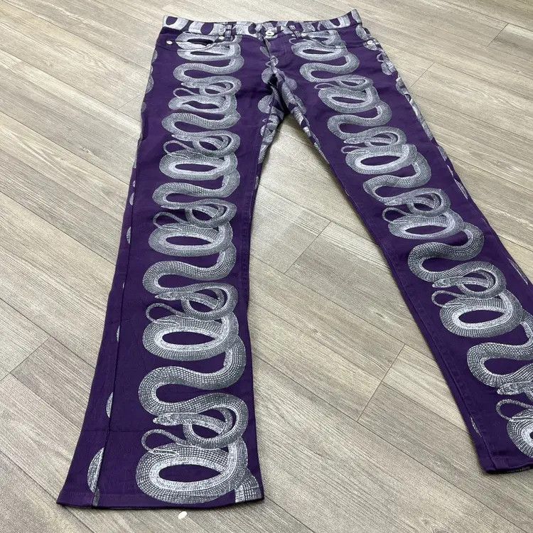 Hysteric Glamour Vintage Hysteric Glamour Snake Pants Size US 28 / EU 44 - 6 Thumbnail