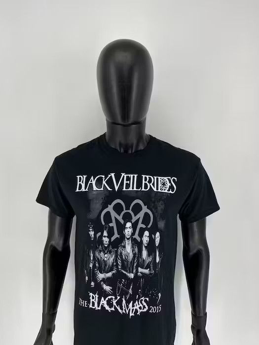 Band Tees Black Veil Brides Tour 2015 T-Shirts Vintage Big Logo Size M Size US M / EU 48-50 / 2 - 5 Thumbnail