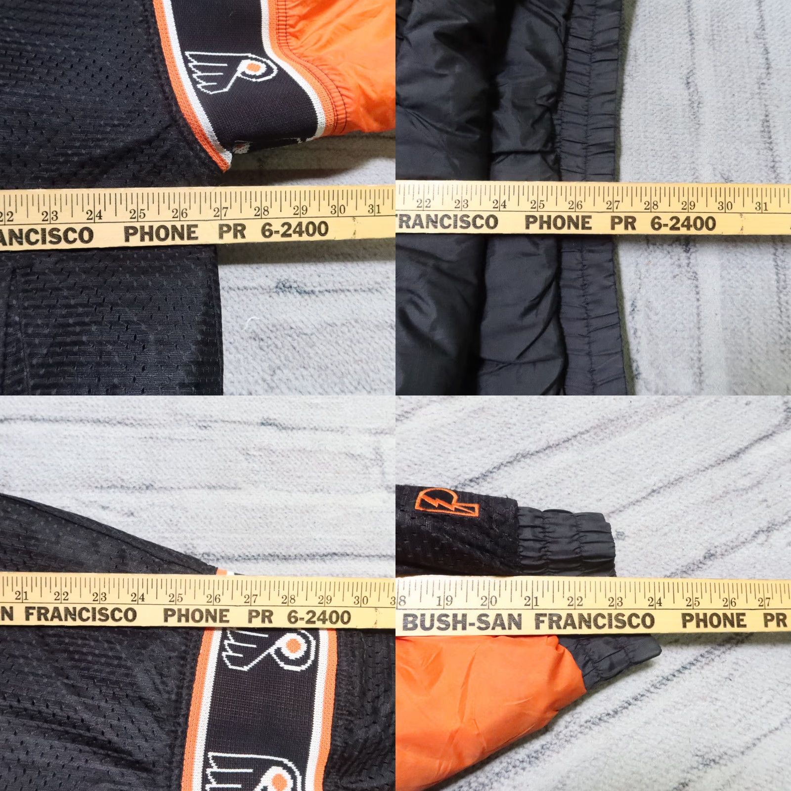 Pro Player VINTAGE Pro Player Philadelphia Flyers Reversible Jacket Jersey Style Parka Black XL Mens Size US XL / EU 56 / 4 - 9 Thumbnail