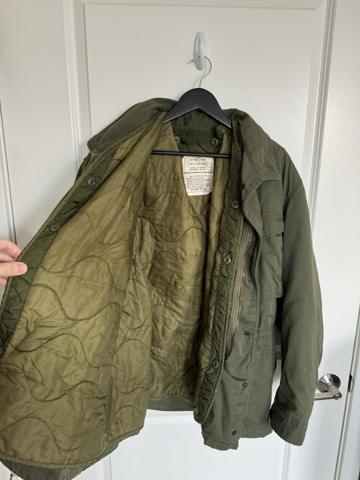 Vintage Vintage Military Field Jacket with Liner Size US L / EU 52-54 / 3 - 2 Thumbnail