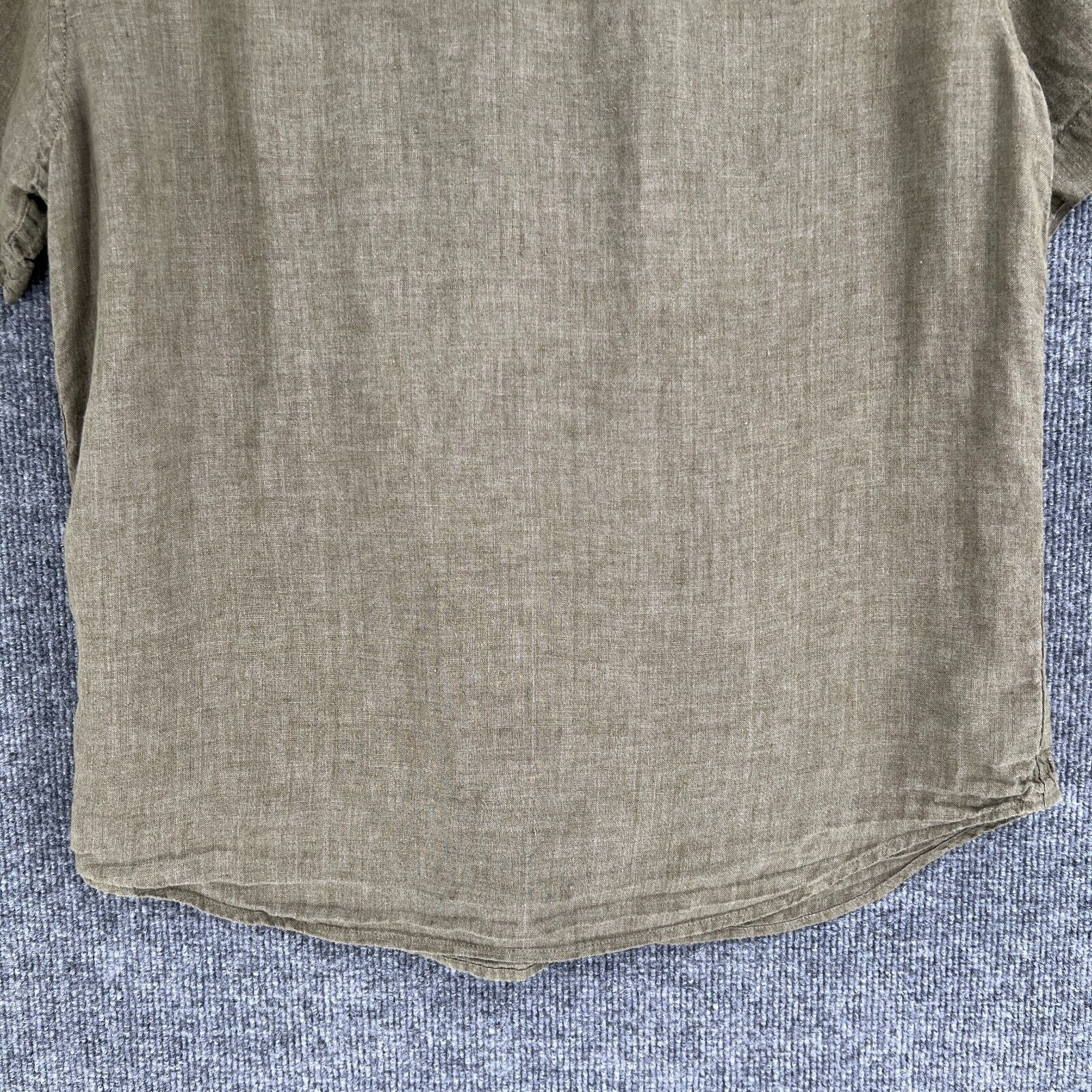 Banana Republic Banana Republic Castelletto Short Sleeve Linen Shirt Size M Size US M / EU 48-50 / 2 - 6 Thumbnail