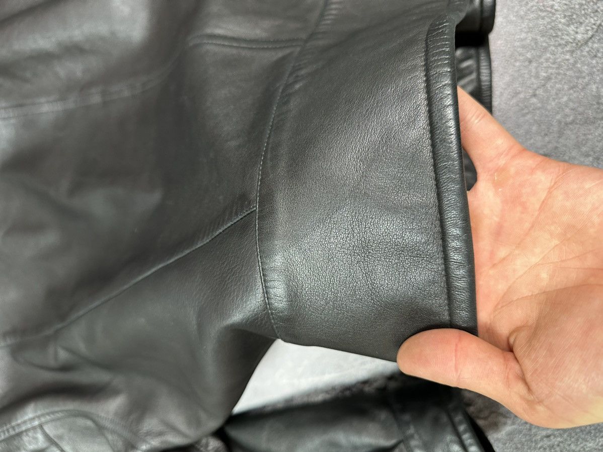 Vintage × Zilli Super RARE Zilli for Stephan Kelian leather oversized jacket Size US M / EU 48-50 / 2 - 18 Thumbnail