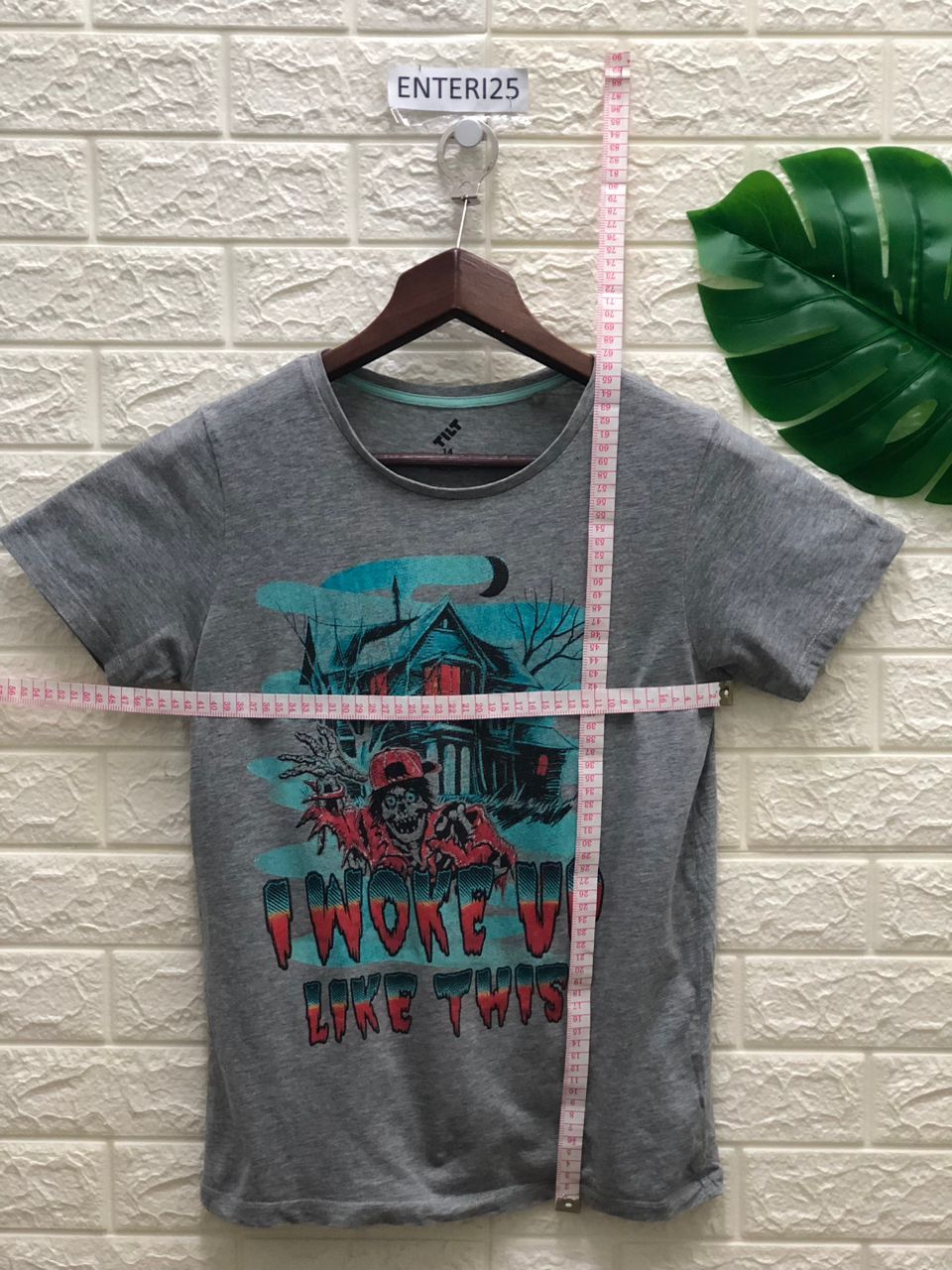 Japanese Brand Tilt tee I Woke Up Like This T shirt short sleeve Size US L / EU 52-54 / 3 - 3 Thumbnail