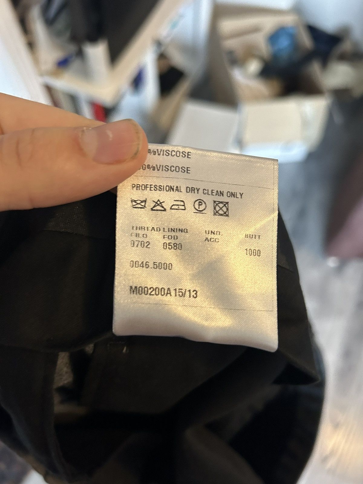Lanvin Lanvin Wool Trousers - Size 50 Size US 34 / EU 50 - 11 Thumbnail