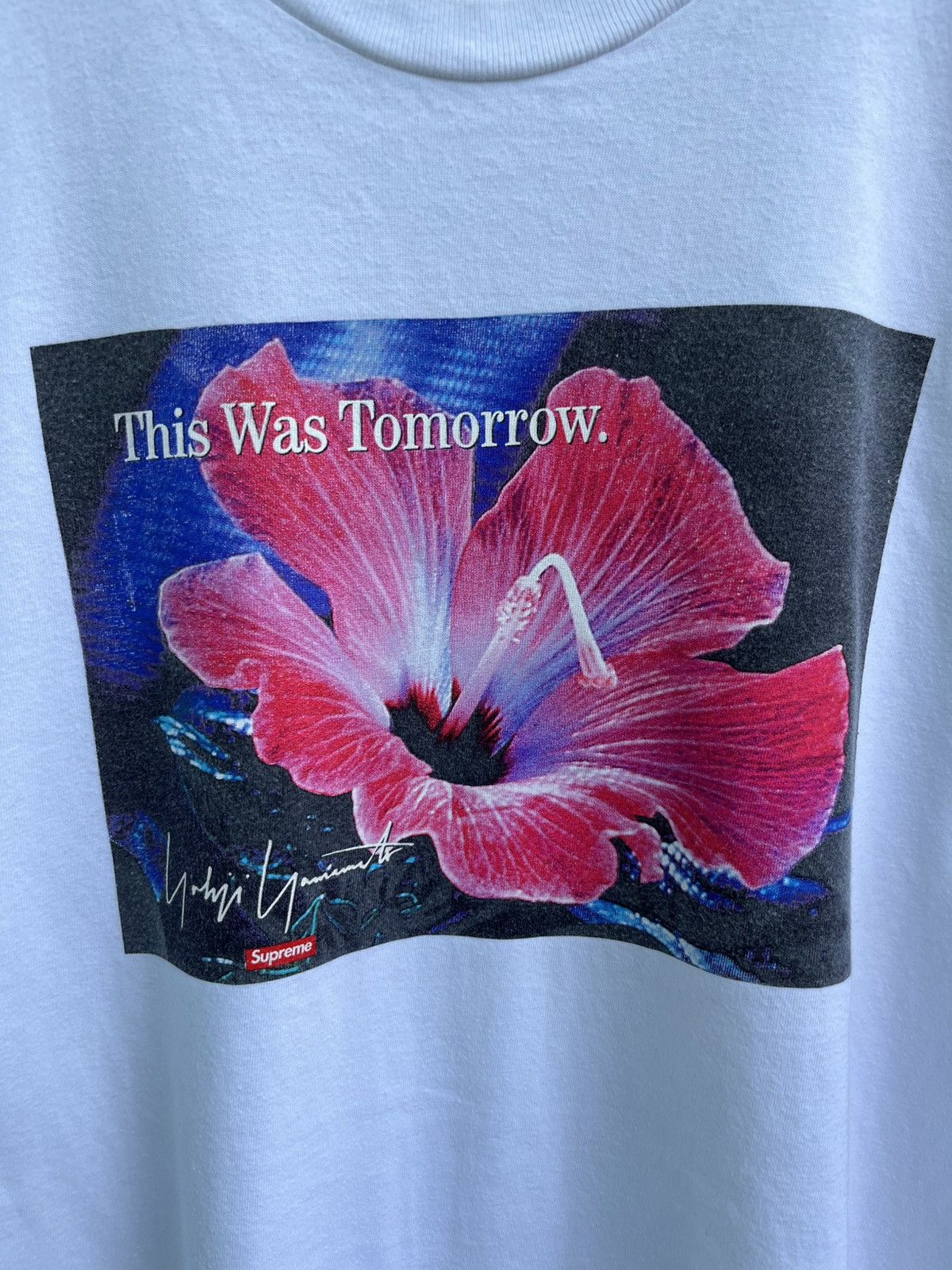 Supreme × Yohji Yamamoto AW20 This Was Tomorrow Tee Size US L / EU 52-54 / 3 - 3 Thumbnail