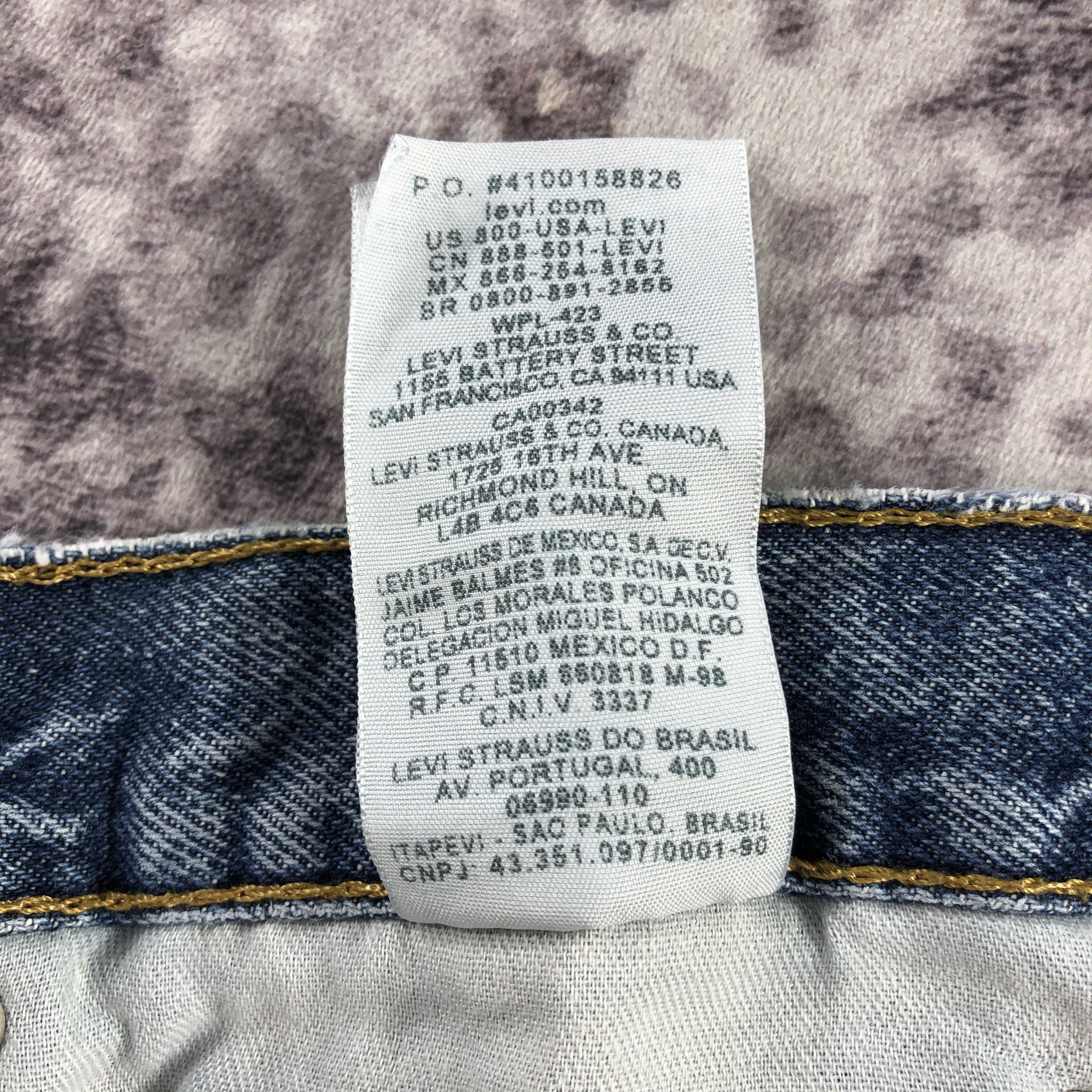 Levi's × Vintage Vintage Blue Wash Levis 505 Jeans-JM3076 Size US 33 - 18 Thumbnail