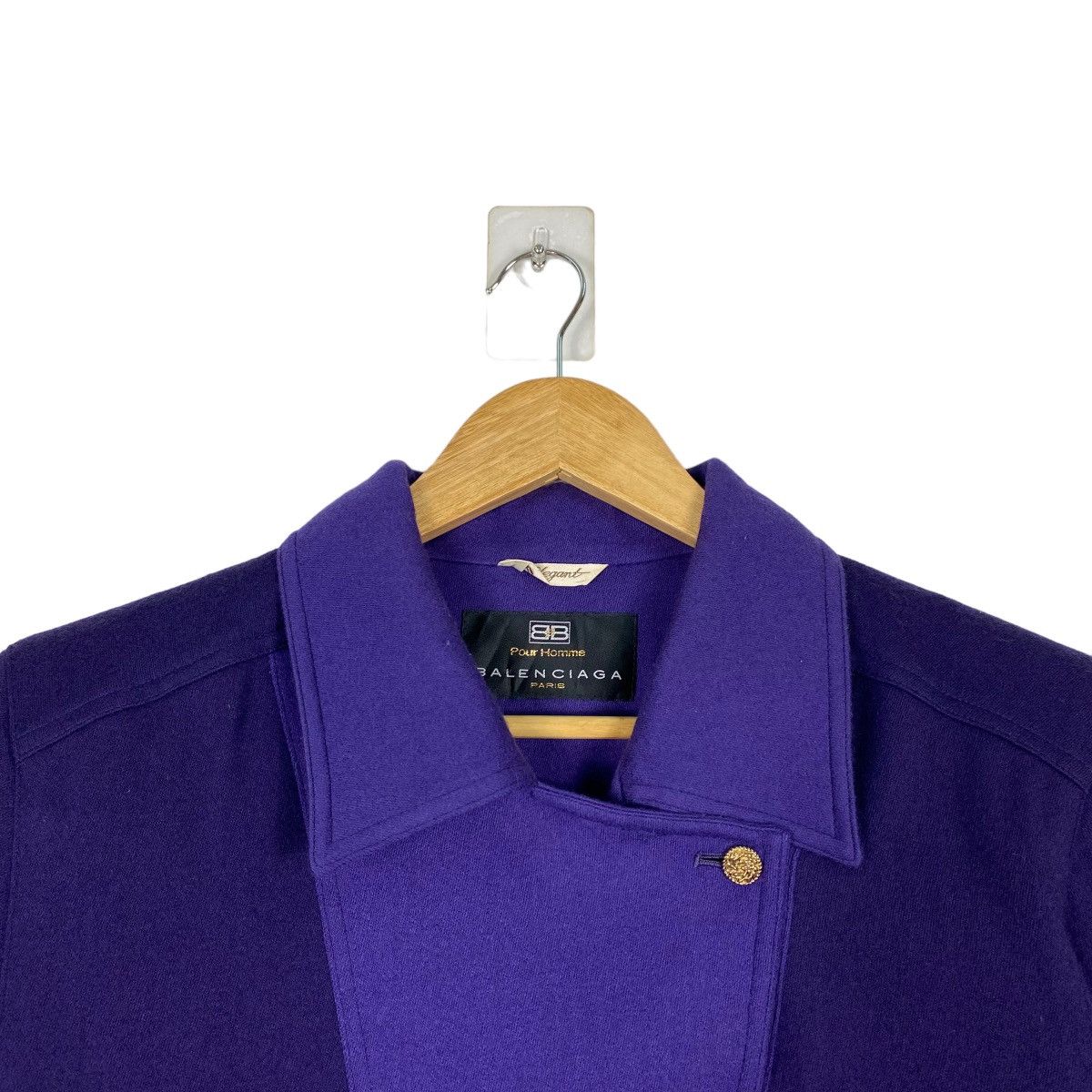 Balenciaga Balanciaga Pour Homme Button Coat Jacket Size US M / EU 48-50 / 2 - 4 Thumbnail