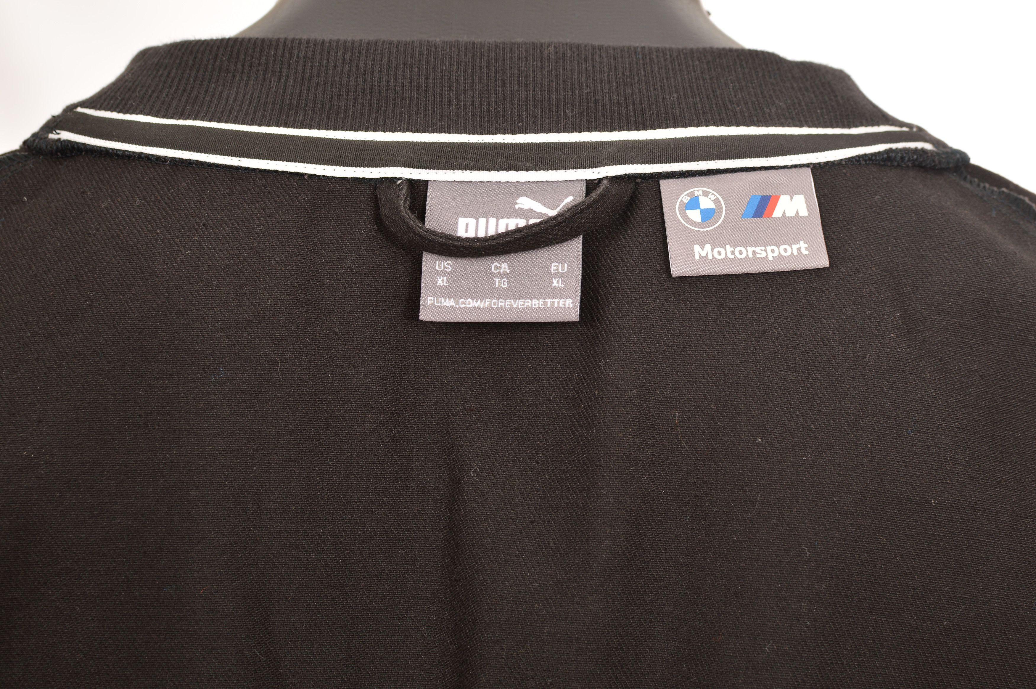 BMW × Puma DDP Puma BMW M Motorsport Black Cotton Jacket Size US XL / EU 56 / 4 - 5 Thumbnail