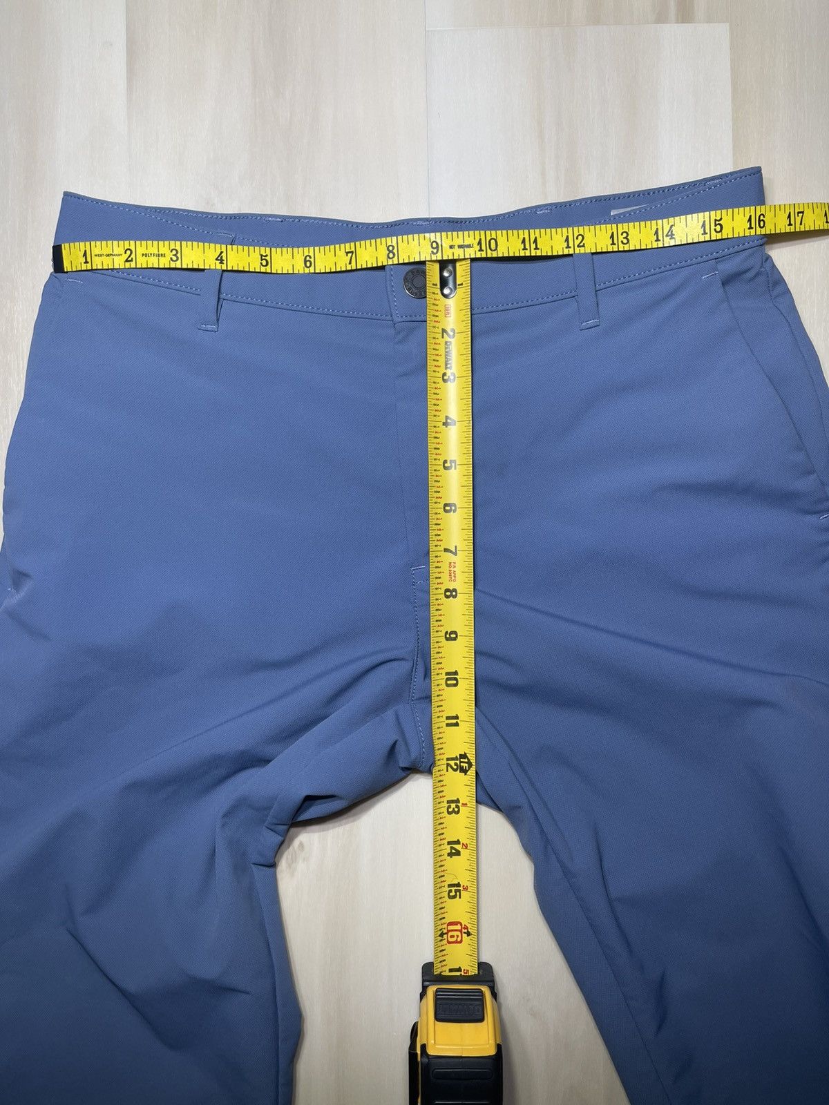 Banana Republic Banana Republic Mens Blue Chino Tech Pants Straight Sz 32x32 Size US 32 / EU 48 - 5 Thumbnail