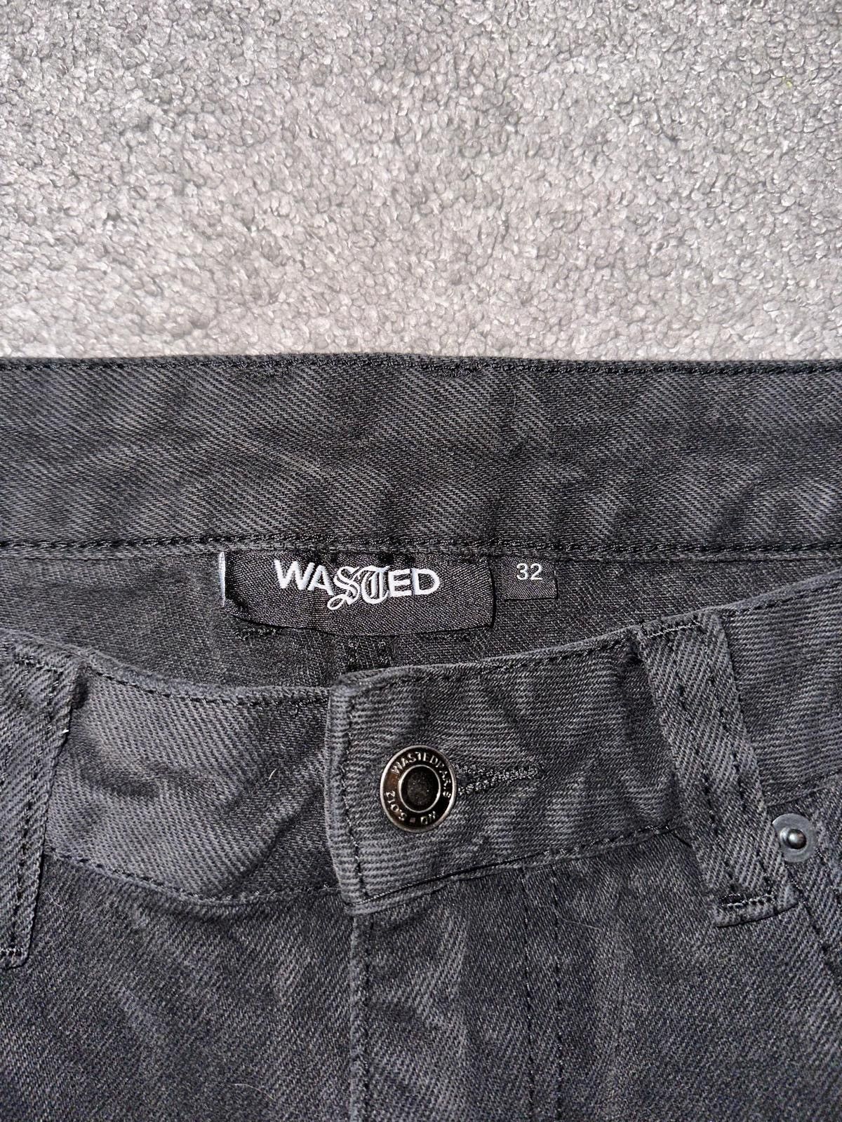 Japanese Brand × Wasted Youth Wasted black denim Size US 32 / EU 48 - 5 Thumbnail