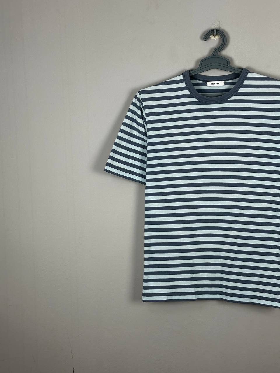 Tres Bien Tres Bien Luxury Casual Striped T Shirt Size US S / EU 44-46 / 1 - 2 Thumbnail