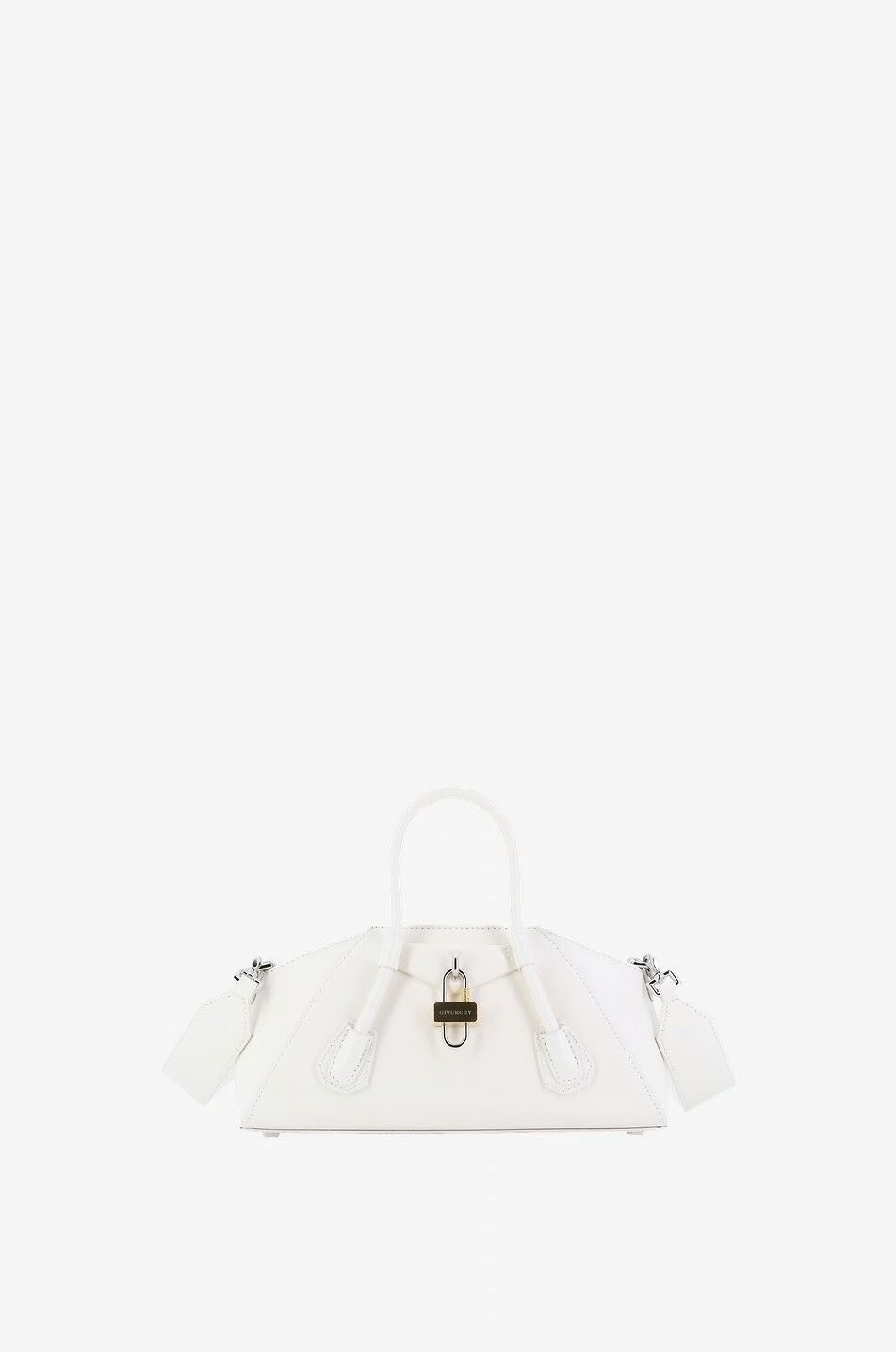 Givenchy o1srvl11e0225 Size: OS / Mini Antigona Bag in White Size ONE SIZE - 1 Thumbnail