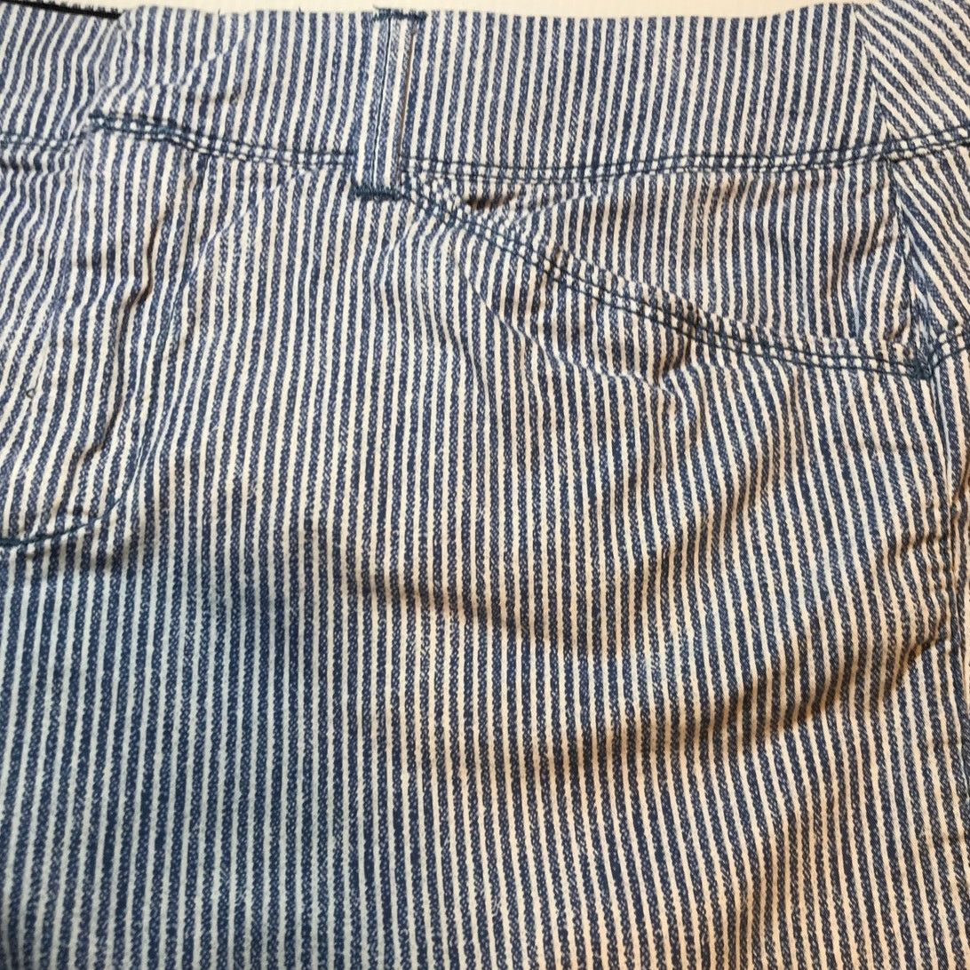 Other Intro by Jonathan Rose Striped Mid Rise Bermuda Shorts 12 Size 34" / US 12 / IT 48 - 7 Thumbnail