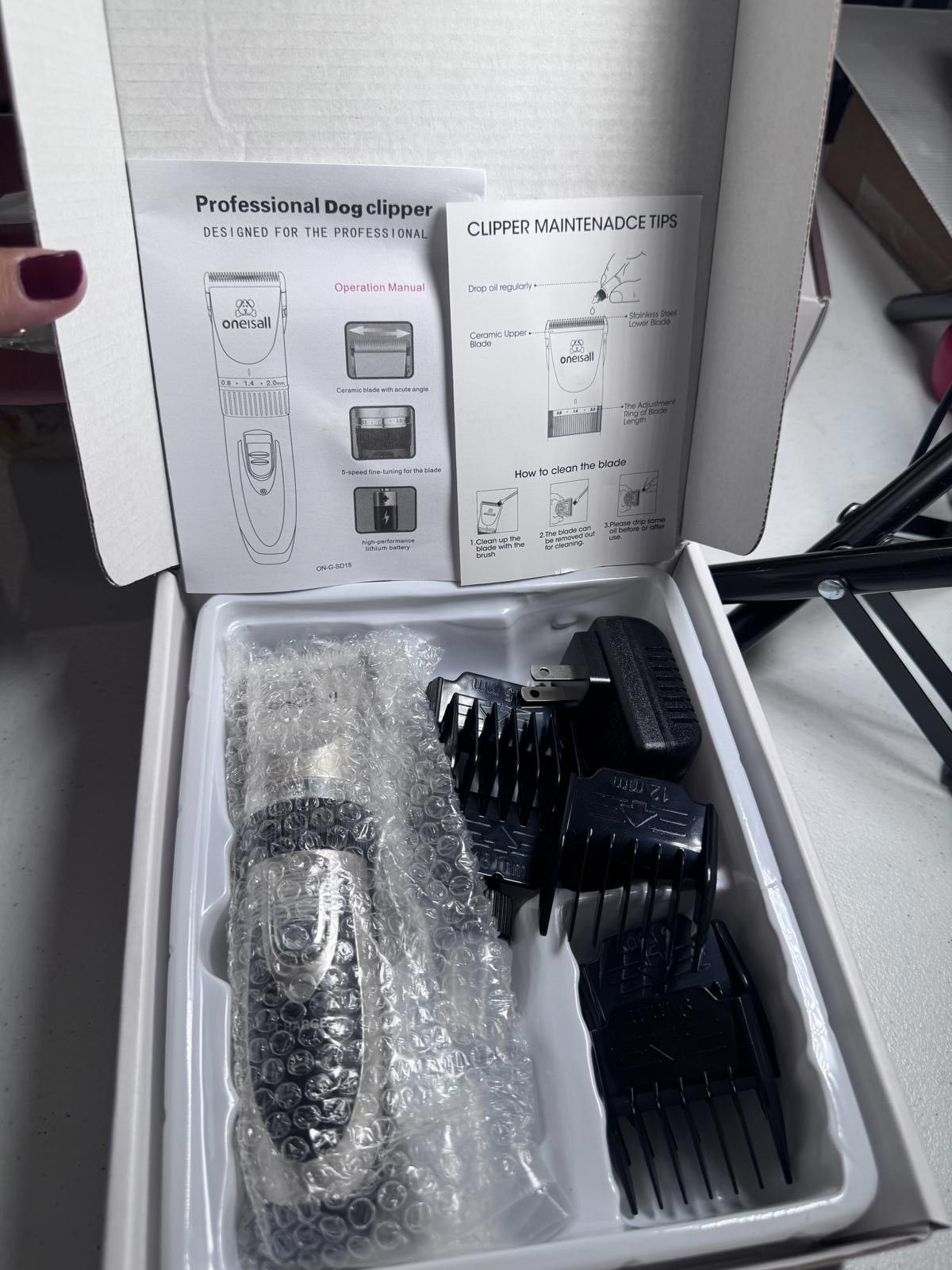 O'Neill oneisall Professional Pet Electric Clipper for Dogs and Cats Size ONE SIZE - 2 Thumbnail