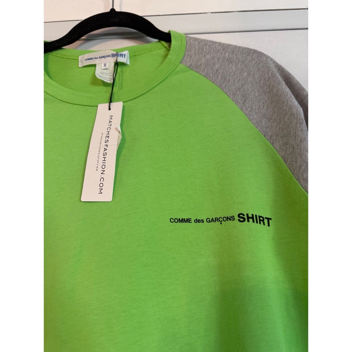 Comme des Garcons SHIRT COMME des GARÇONS SHIRT 3/4 SLEEVE T-SHIRT Size US M / EU 48-50 / 2 - 3 Thumbnail