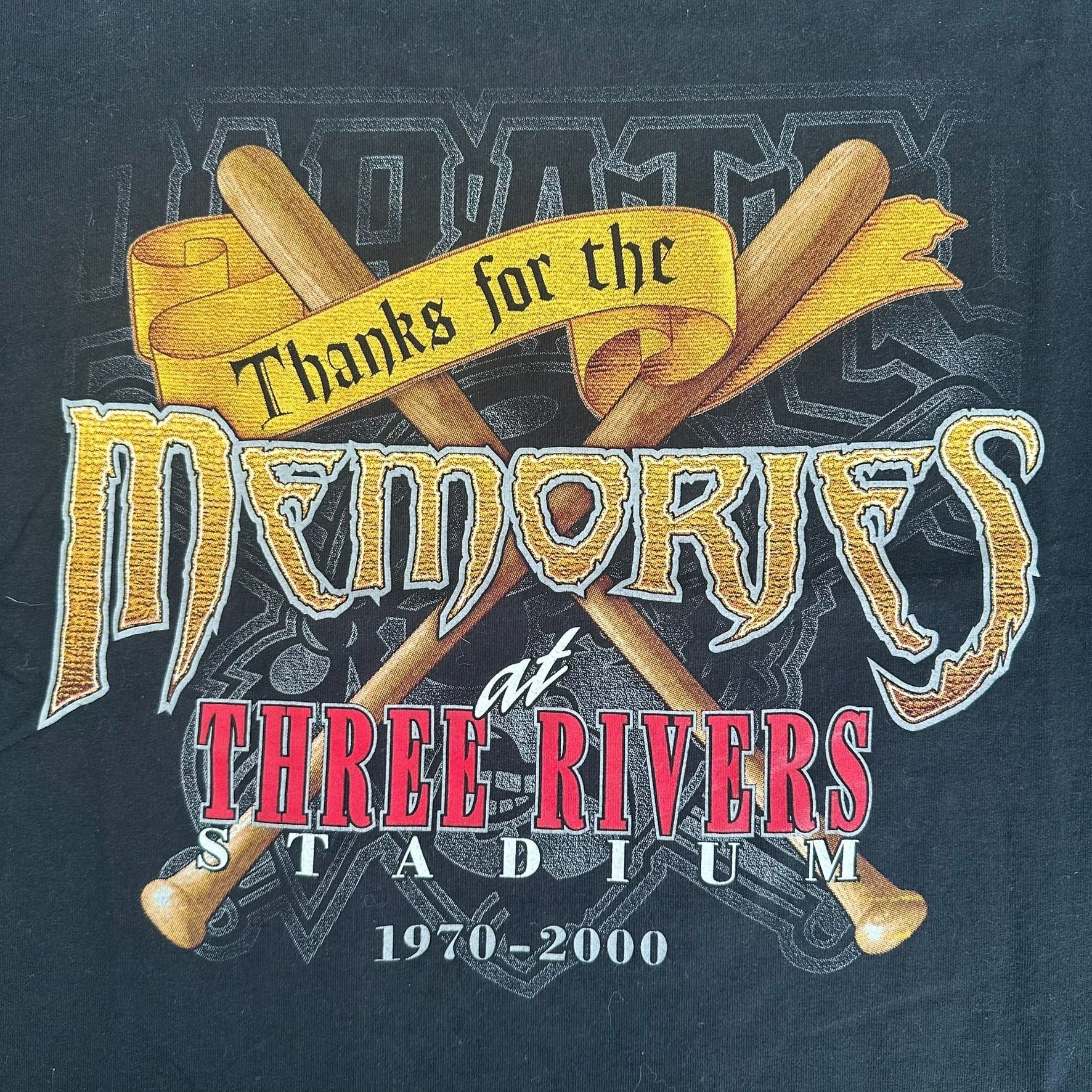 MLB Vintage Y2K Pittsburgh Pirates T-Shirt Three Rivers Stadium Size US L / EU 52-54 / 3 - 2 Thumbnail