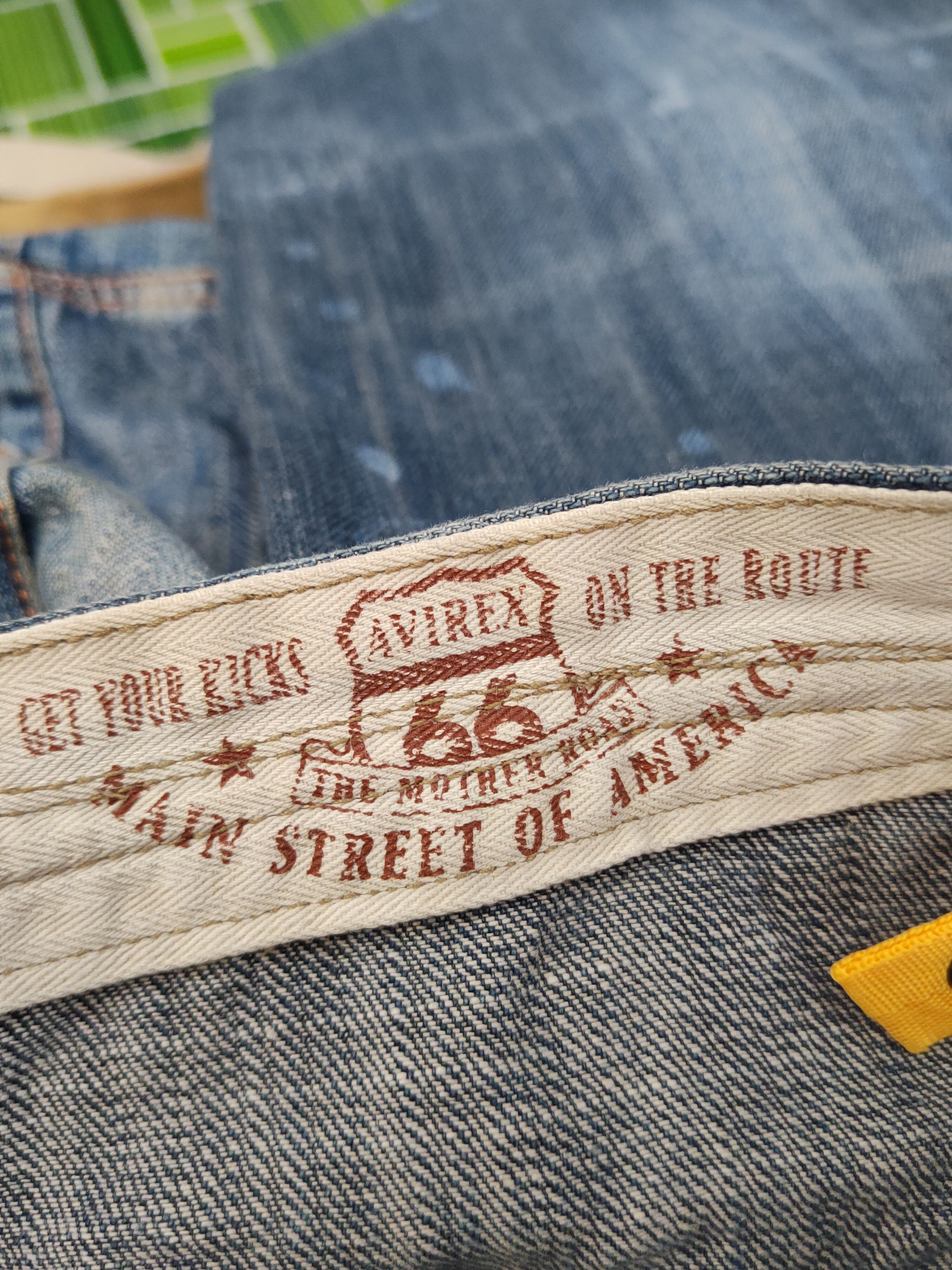 Avirex Avirex Blue multipocket Distressed Ripped denim Jeans #W1694 Size US 30 / EU 46 - 18 Thumbnail