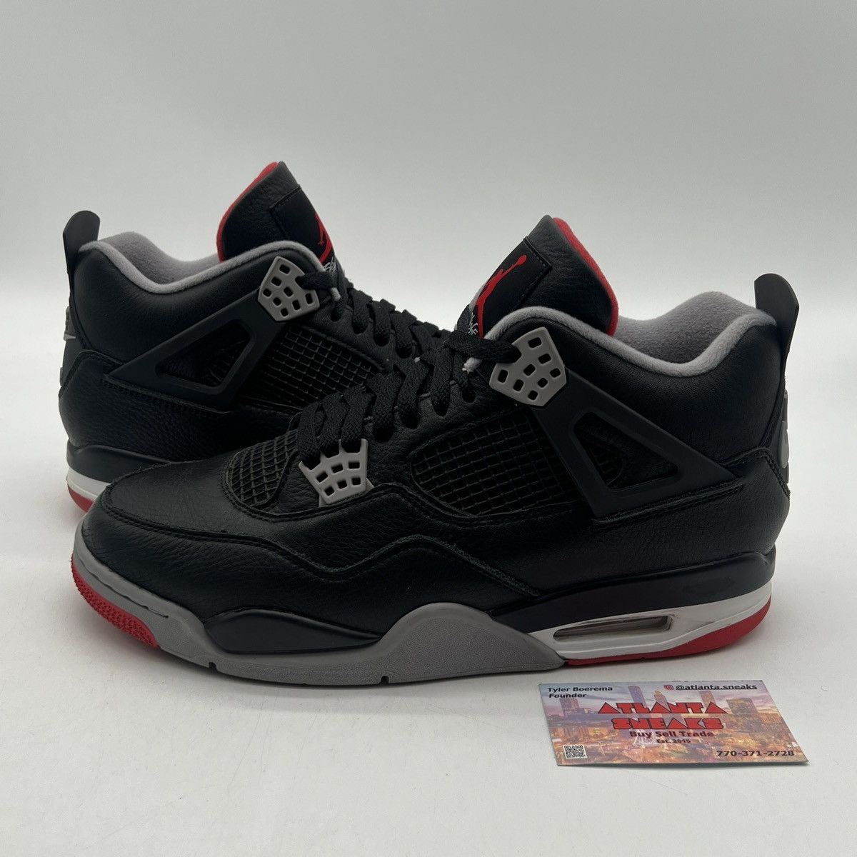 Air Jordan 4 Bred Reimagined
