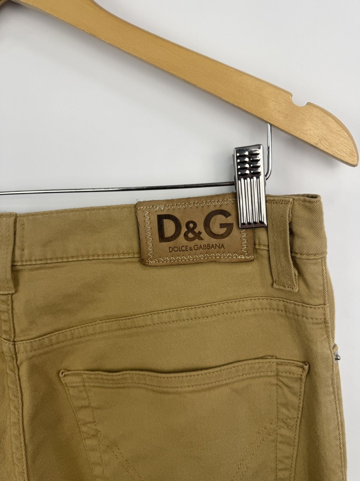 Dolce & Gabbana 🇮🇹Vintage 90s Dolce Gabbana Classic Brown Pants Made in Italy Size US 34 / EU 50 - 6 Thumbnail
